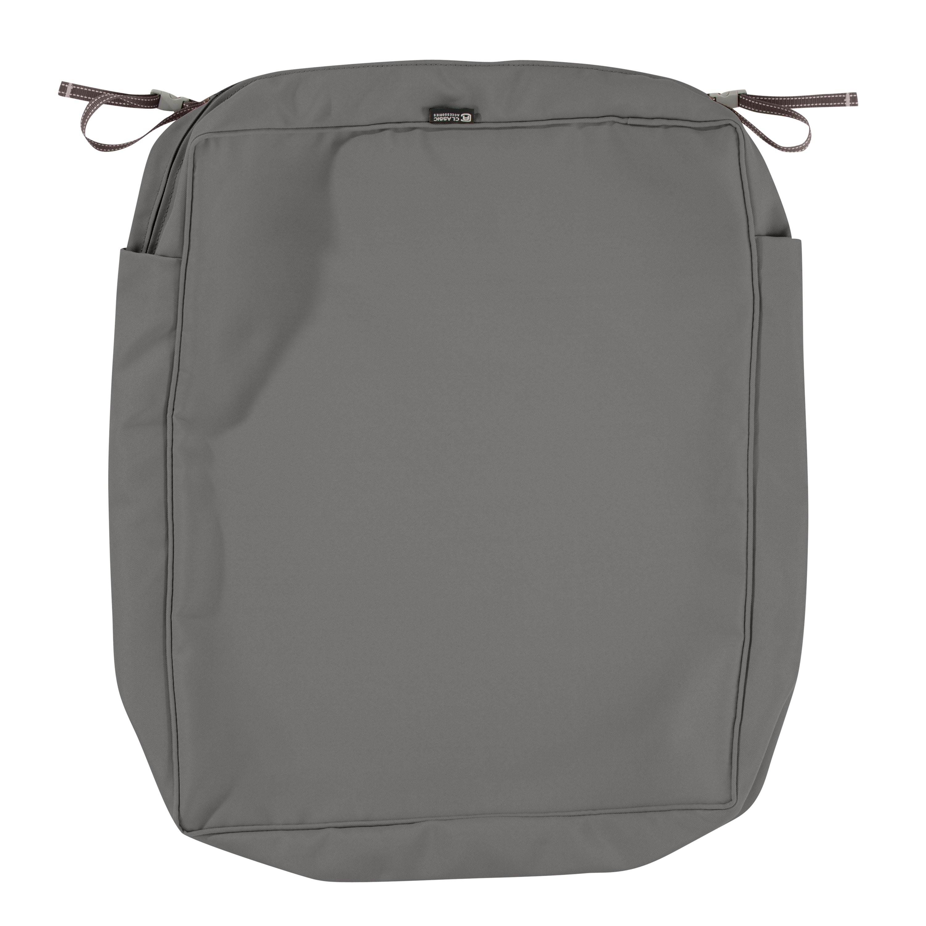 Classic Accessories Montlake FadeSafe Water-Resistant Rectangular Patio Lounge Seat Cushion Cover