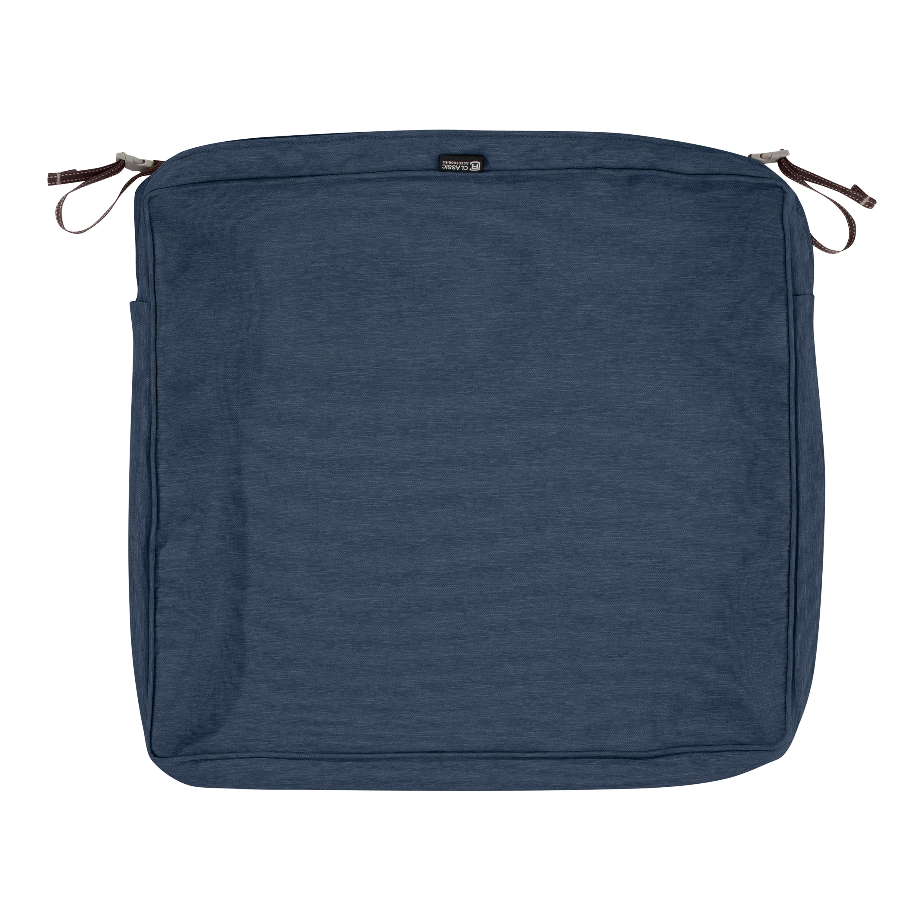 Classic Accessories Montlake FadeSafe Water-Resistant Rectangular Patio Lounge Seat Cushion Cover