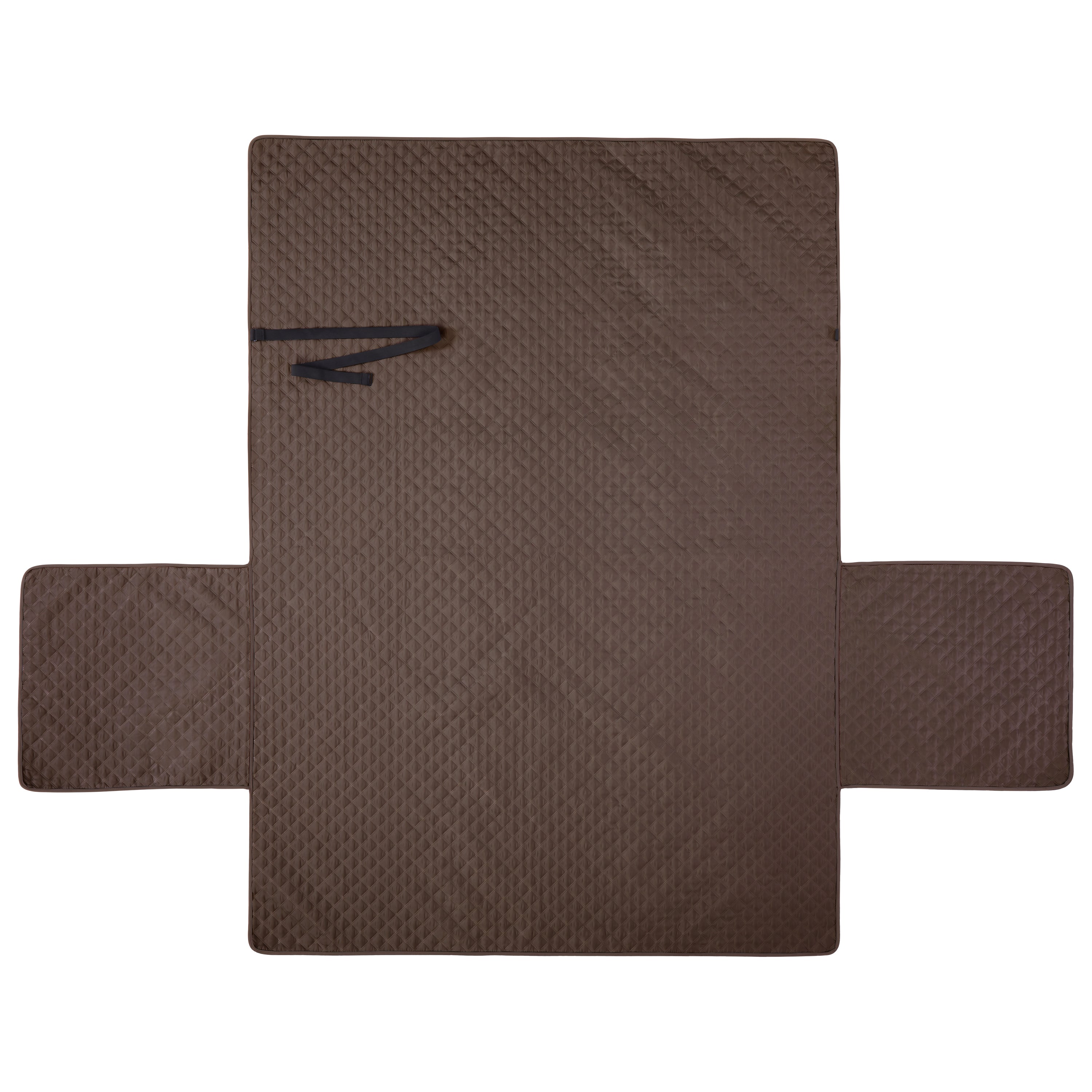 51-004_PATIO_CoverBonanza_IndoorSlipCovers_LoveSeat_DarkBrown_Tan_FlatLay_Strap.jpg