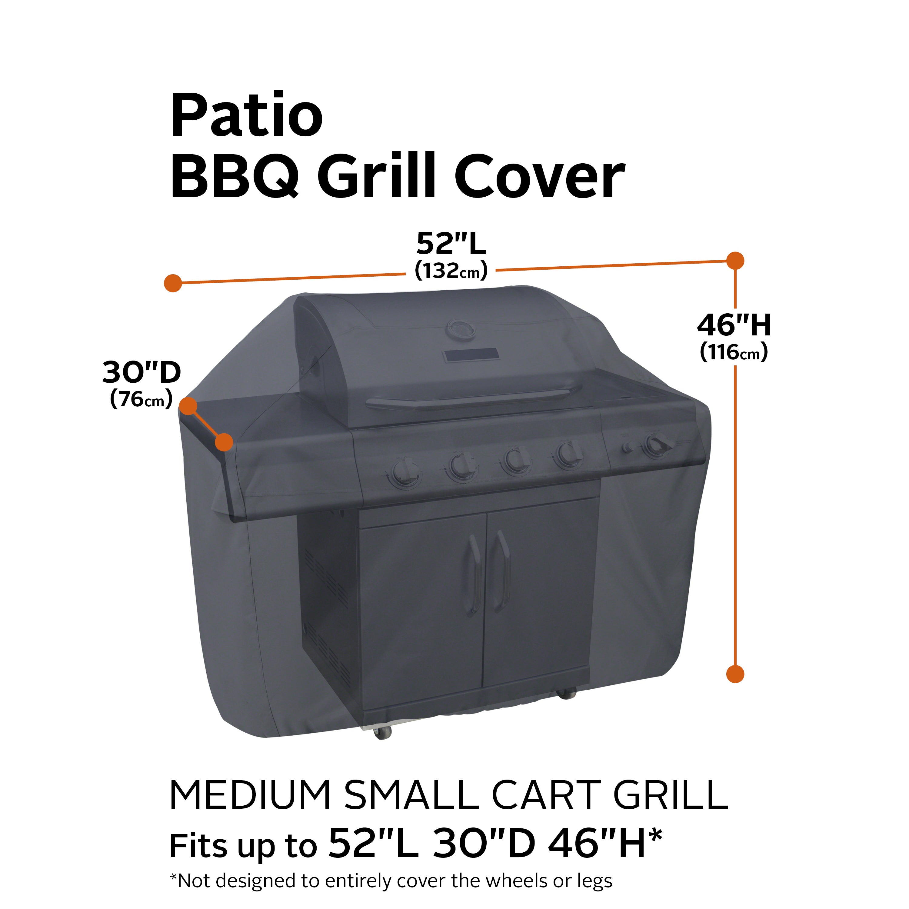 Water-Resistant BBQ Grill Cover