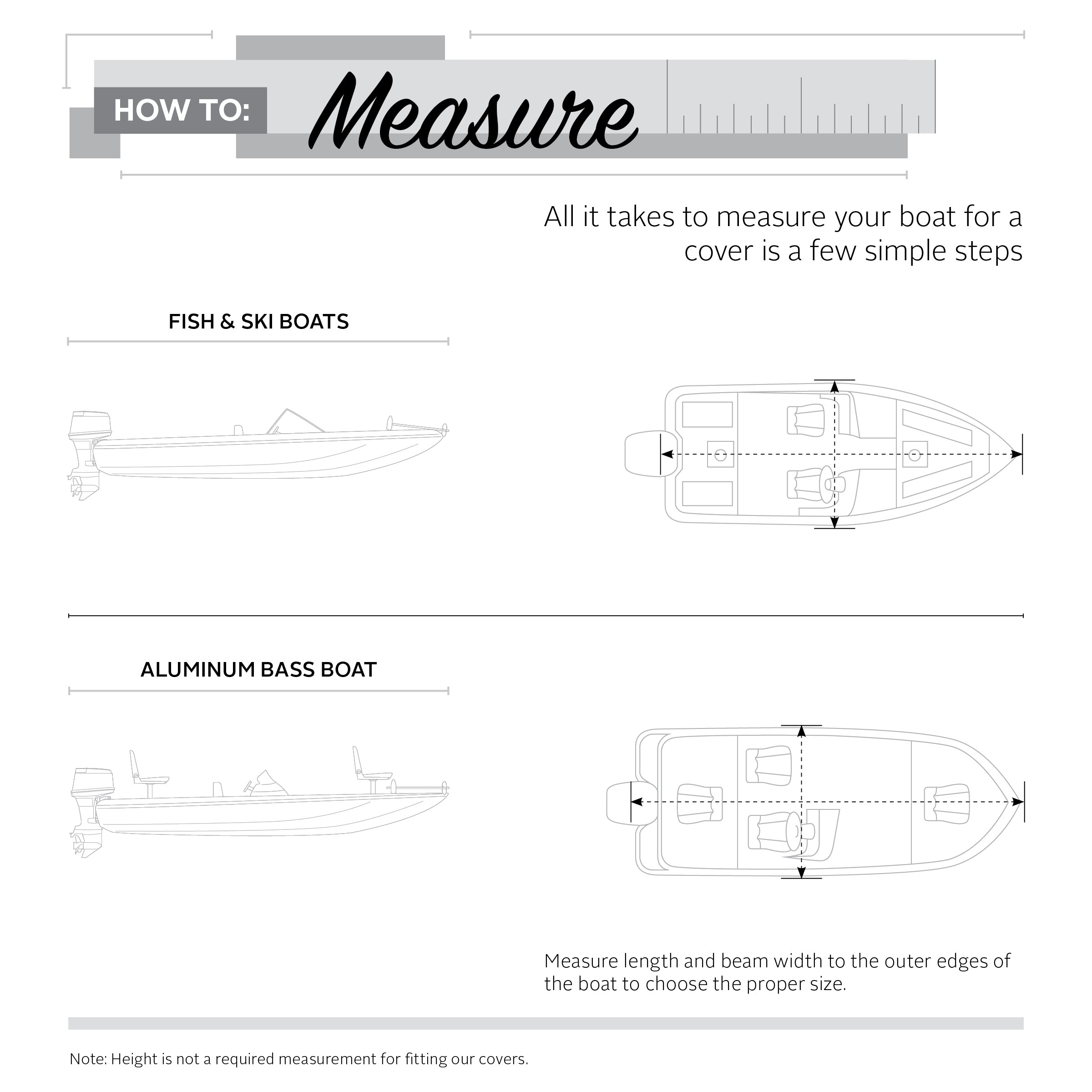StormPro Heavy-Duty Outboard Ski-Boat Cover