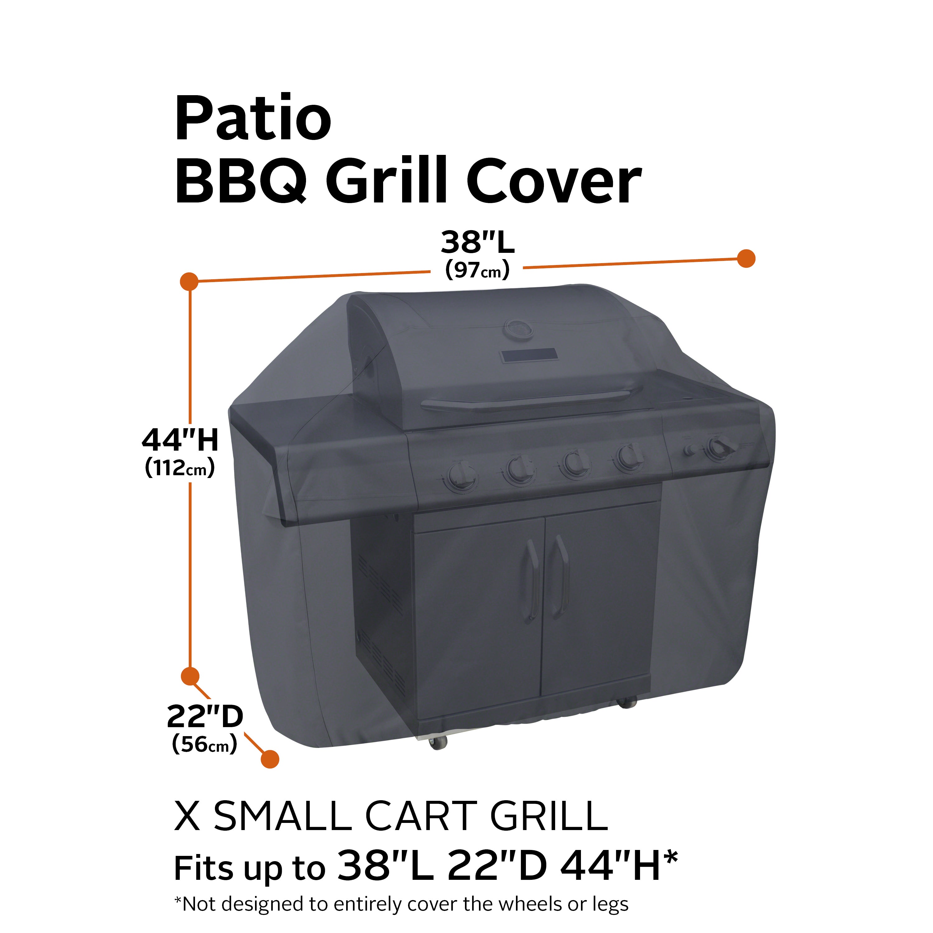 Classic Accessories Water-Resistant BBQ Grill Cover