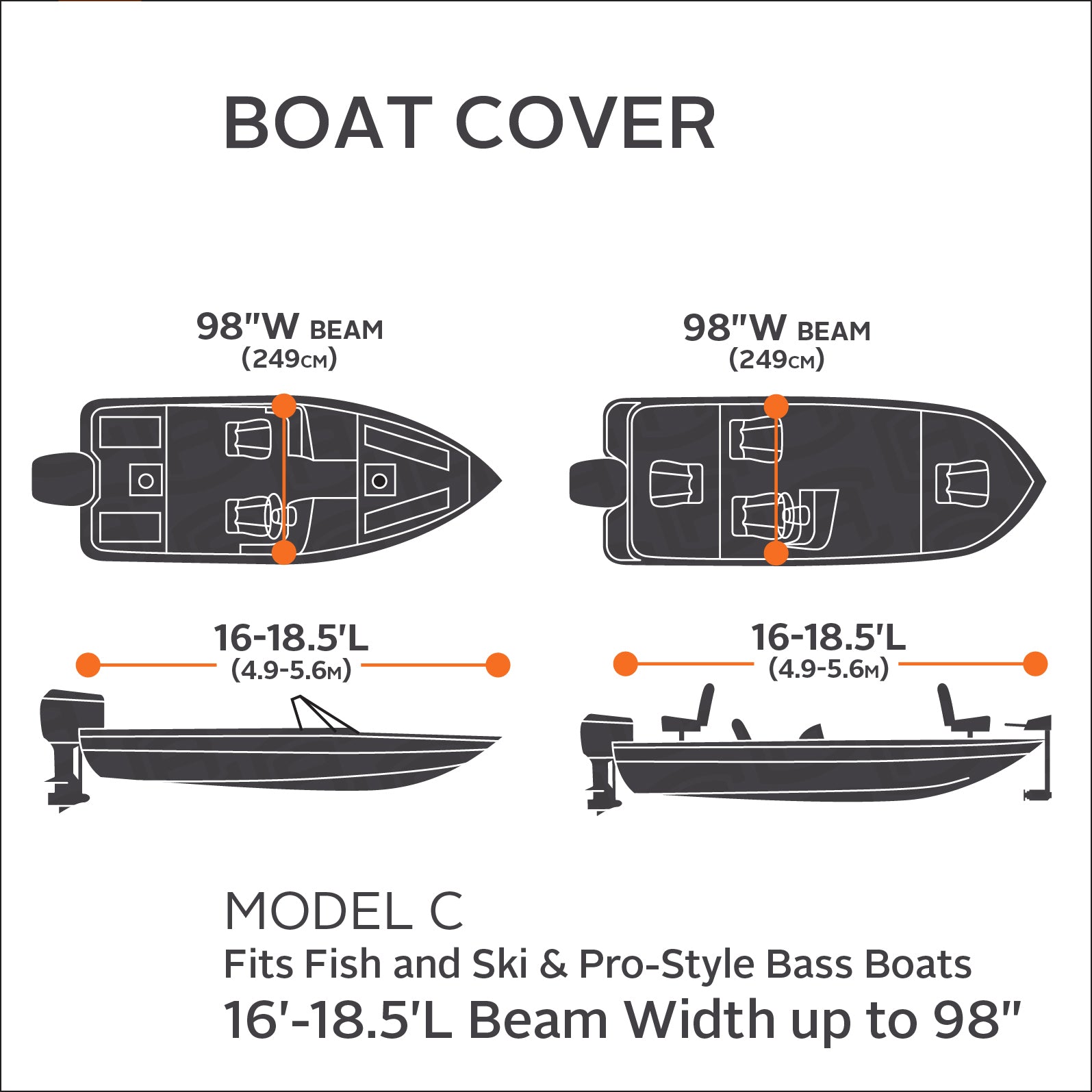 DryGuard Waterproof Boat Cover