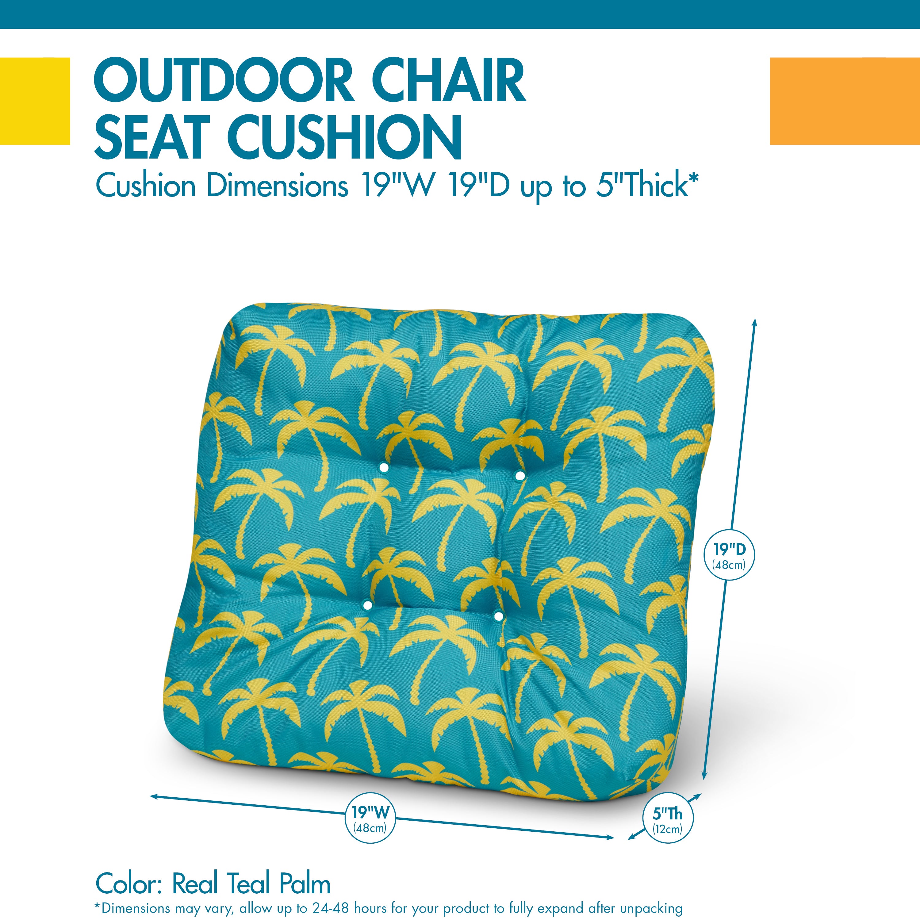 Duck_OPP_Cushion_RealTealPalm_19x19x5_SizingGraphic_DCRCCH19195-2PK.jpg