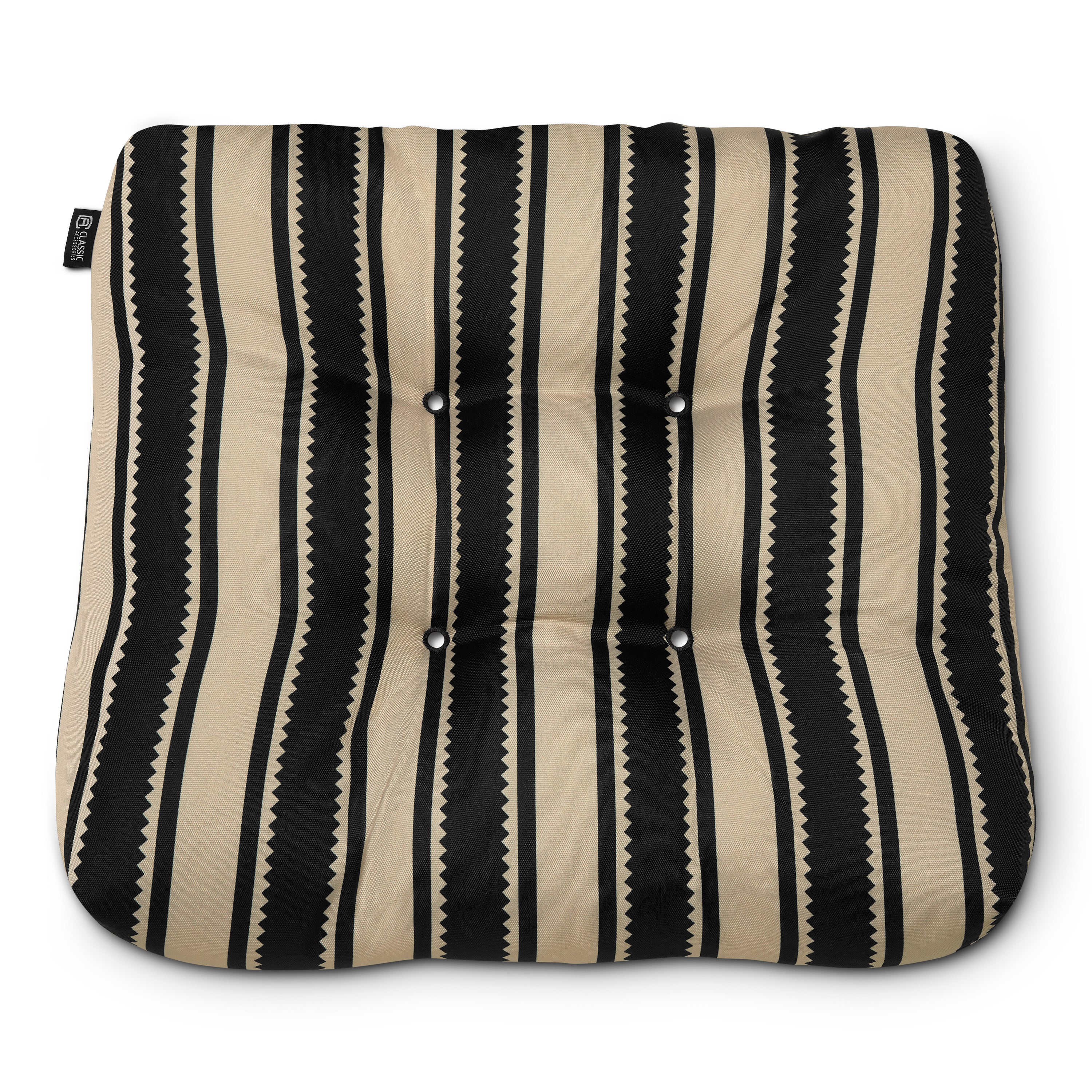 62-194_PATIO_OPP_SeatCushion_BlackSedona_Stripe_Overhead.jpg
