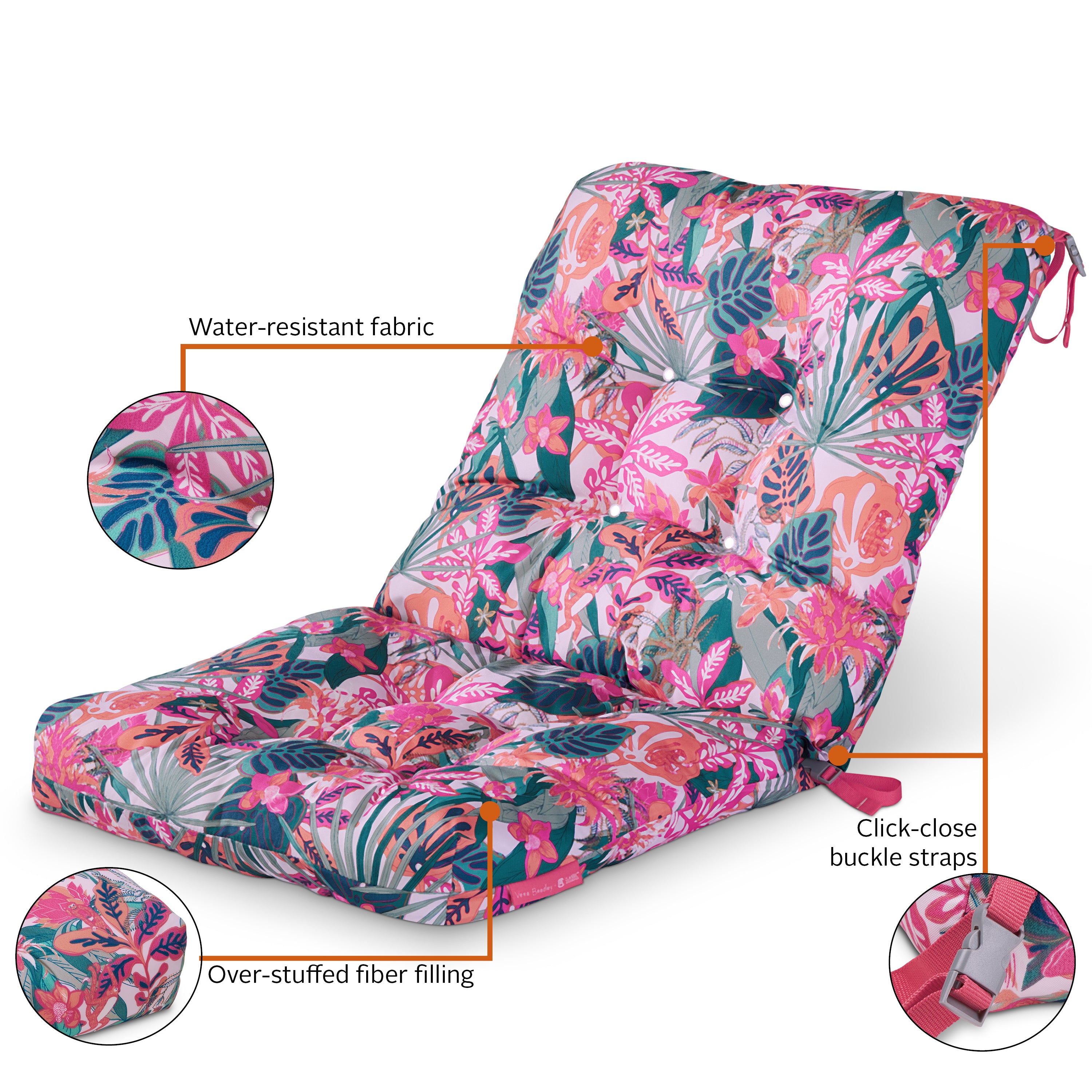 Vera Bradley by Classic Accessories Outdoor Cushion Set