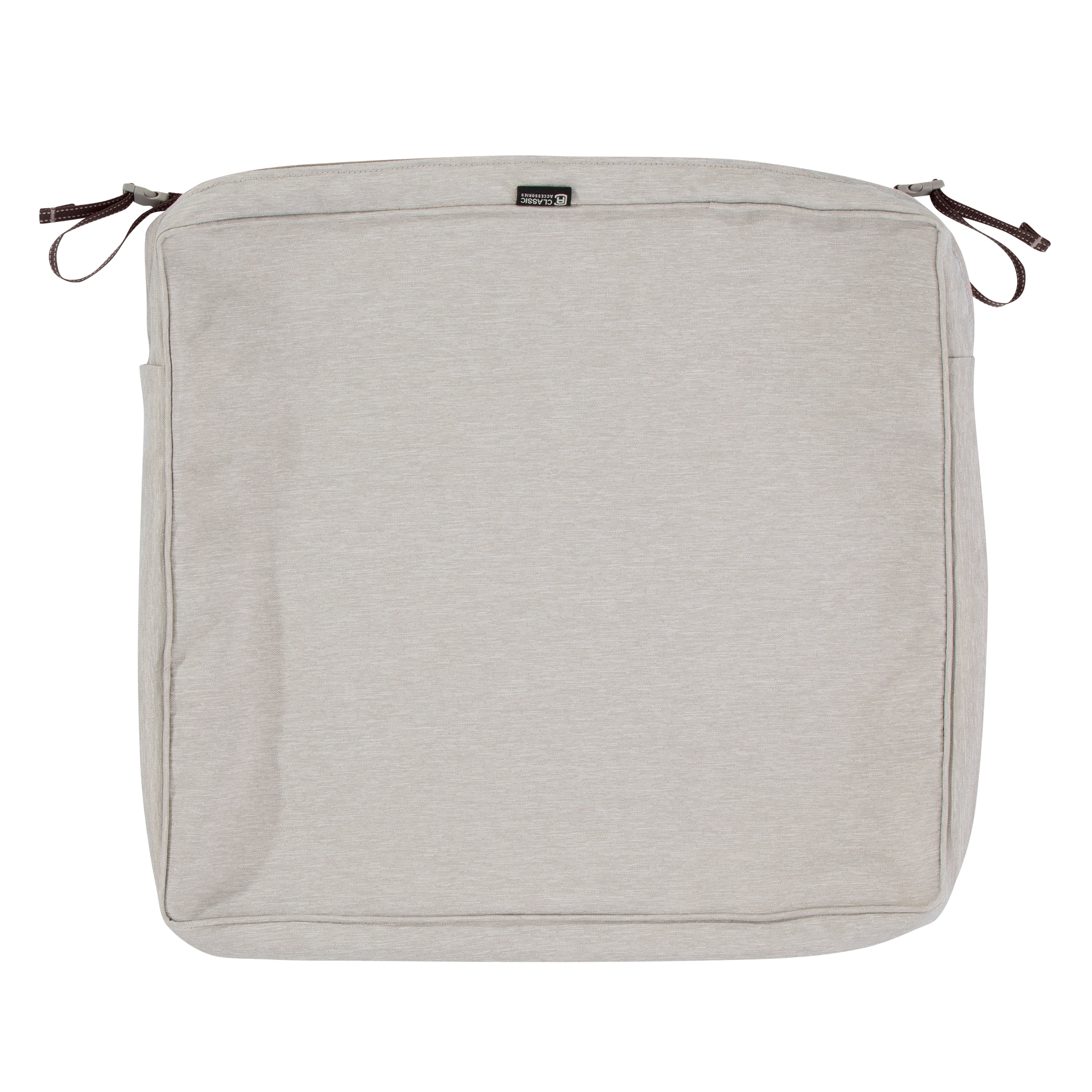 Classic Accessories Montlake FadeSafe Water-Resistant Rectangular Patio Lounge Seat Cushion Cover