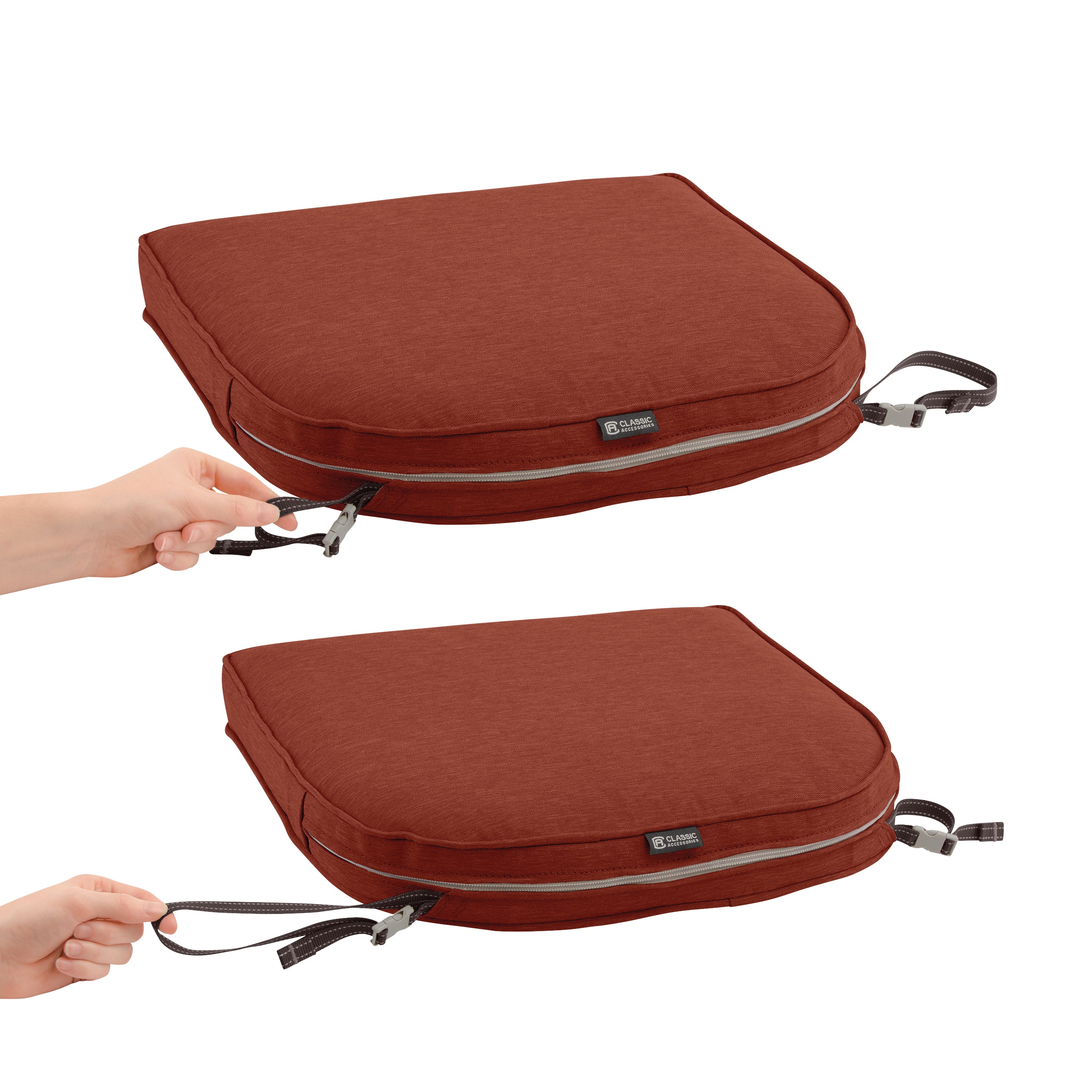 Classic Accessories Montlake Outdoor Weatherproof Dining Seat Cushion