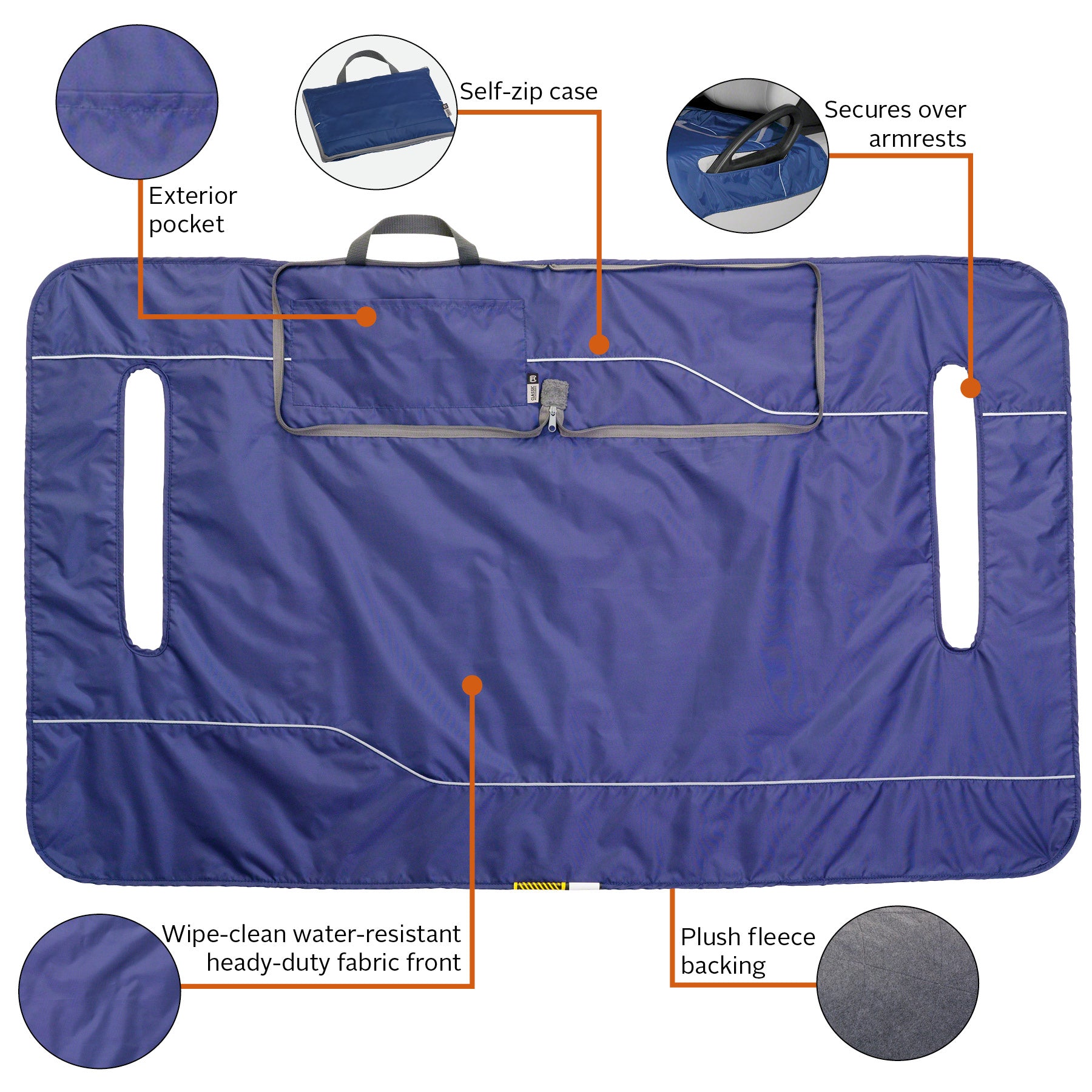 Classic Accessories Fairway Golf Cart Seat Blanket
