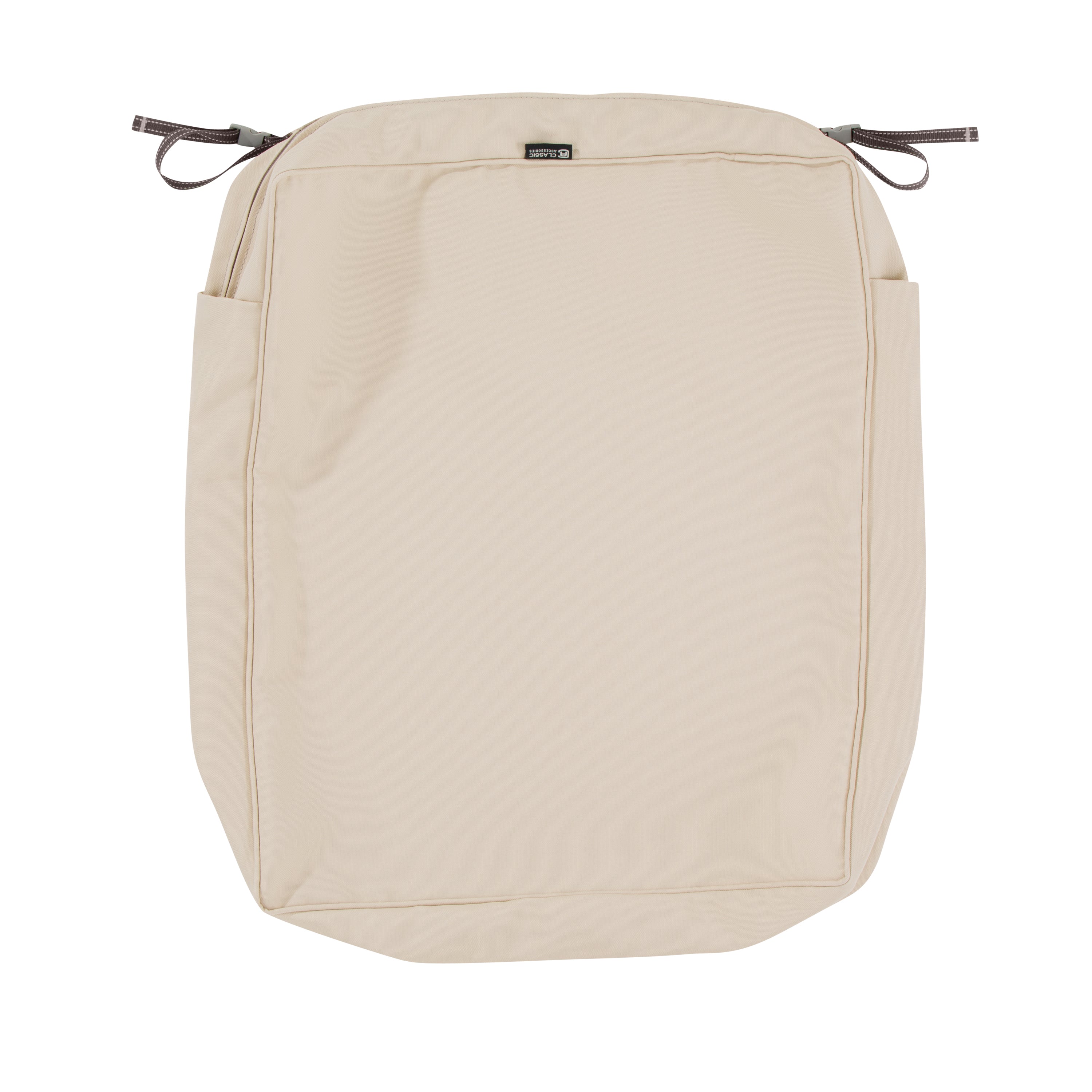 Classic Accessories Montlake FadeSafe Water-Resistant Rectangular Patio Lounge Seat Cushion Cover