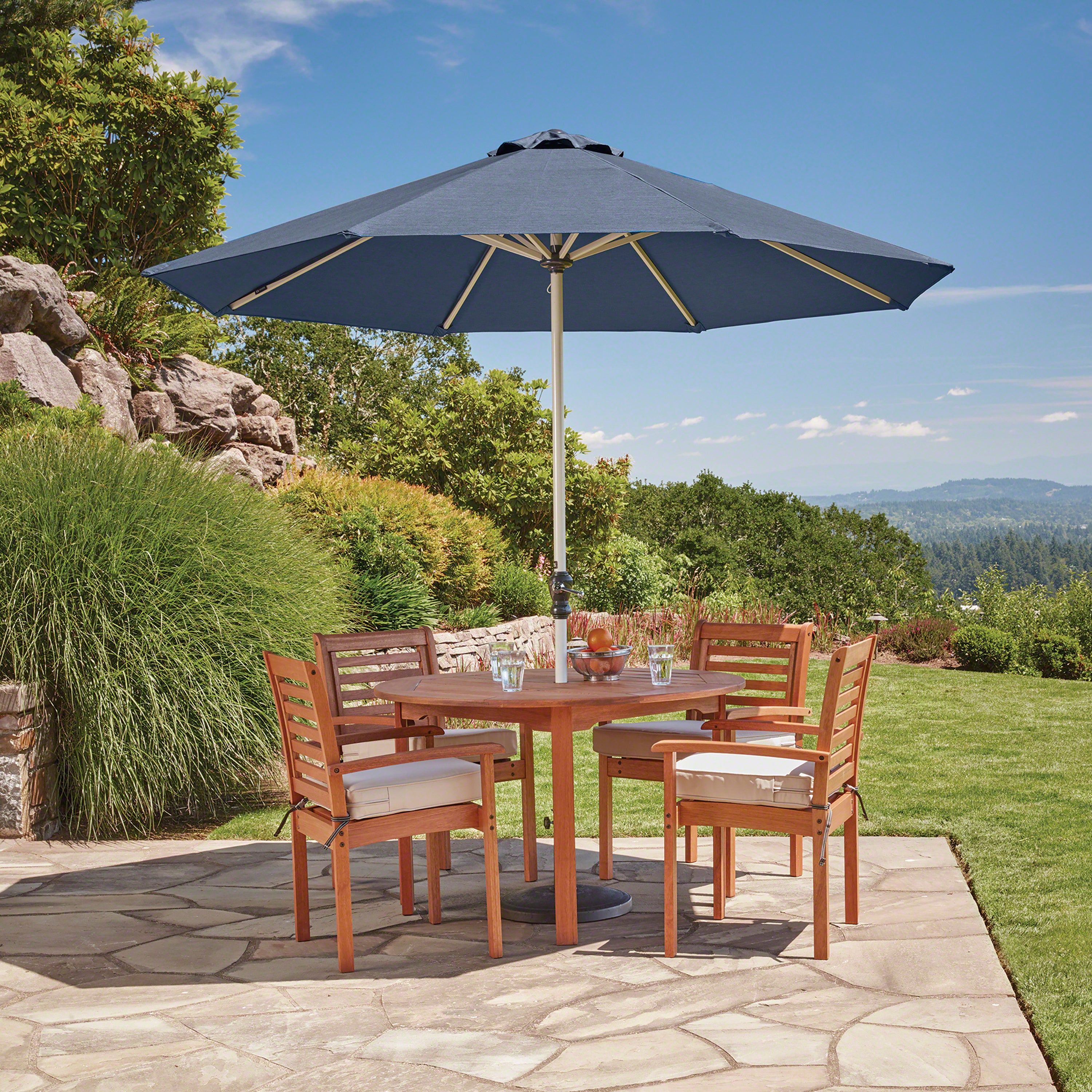 Classic Accessories Montlake FadeSafe Water-Resistant Rectangular Patio Lounge Seat Cushion Cover