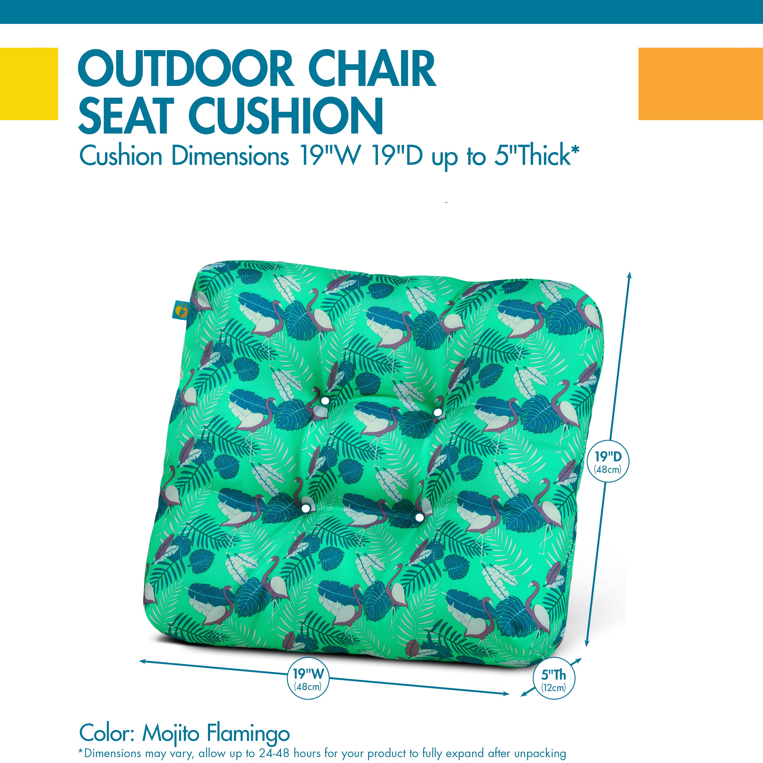 Duck_OPP_Cushion_MojitoFlamingo_19x19x5_SizingGraphic_DCMOCH19195-2PK.jpg