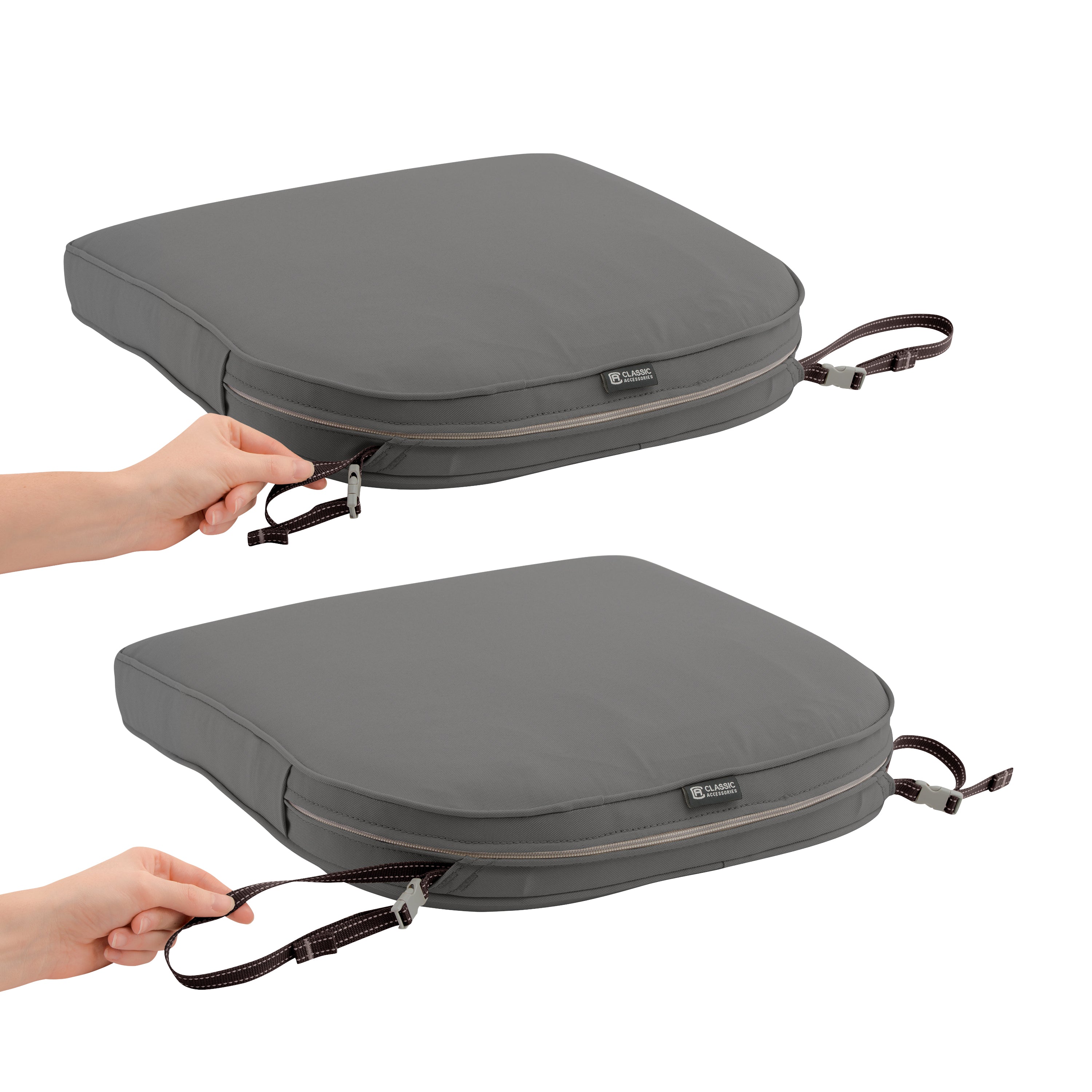 Classic Accessories Montlake Outdoor Weatherproof Dining Seat Cushion