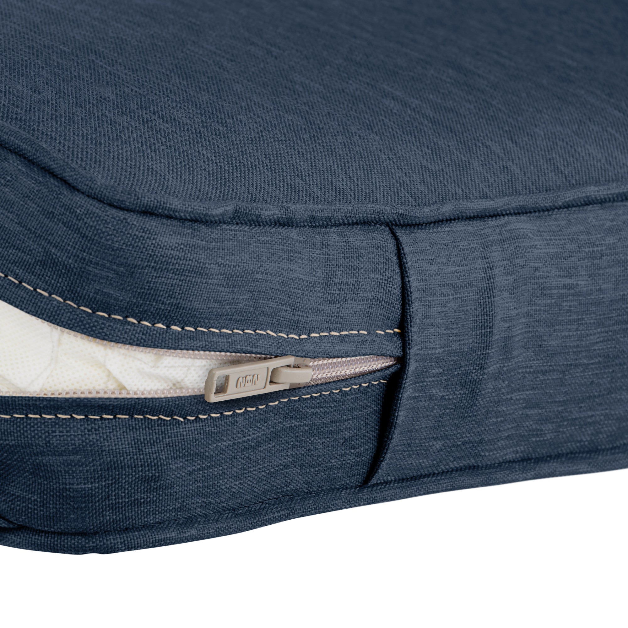 MontlakeCushion_ZipperDetail_3inch_HeatherIndigo.jpg