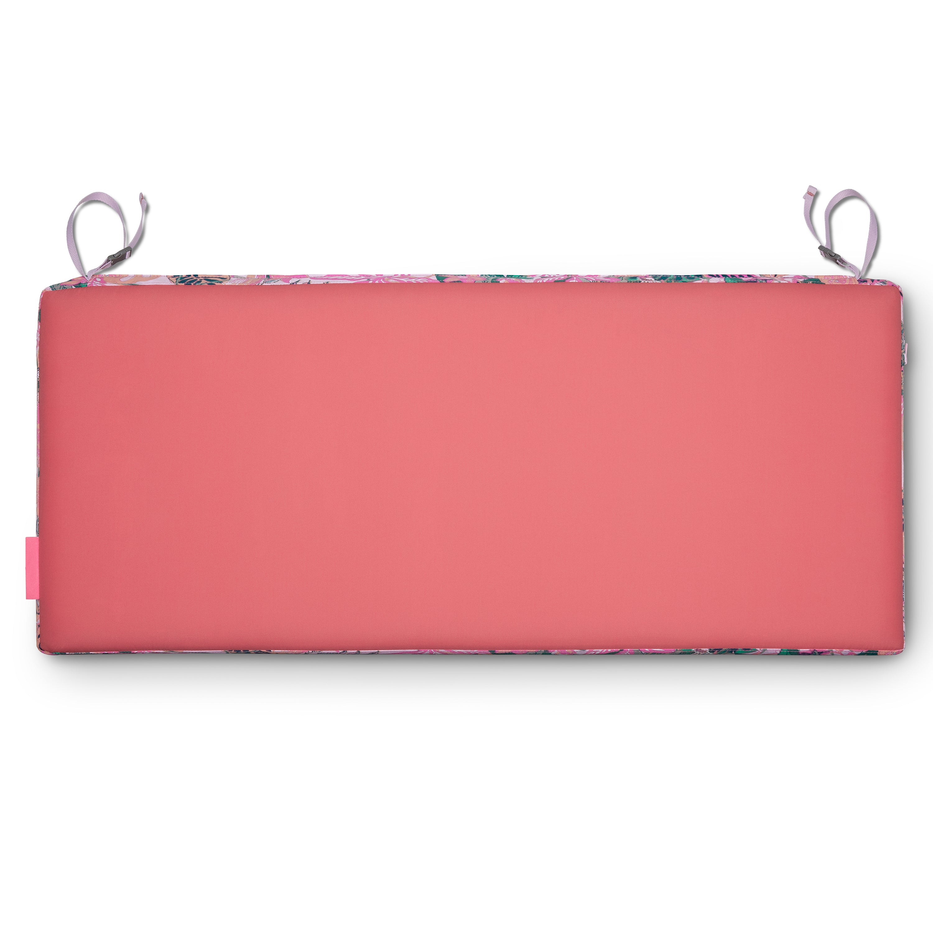 62-173_PATIO_VeraBradley_FoamCushions_Bench_RainforestCanopyCoral_Flatlay_Back_IMG.jpg