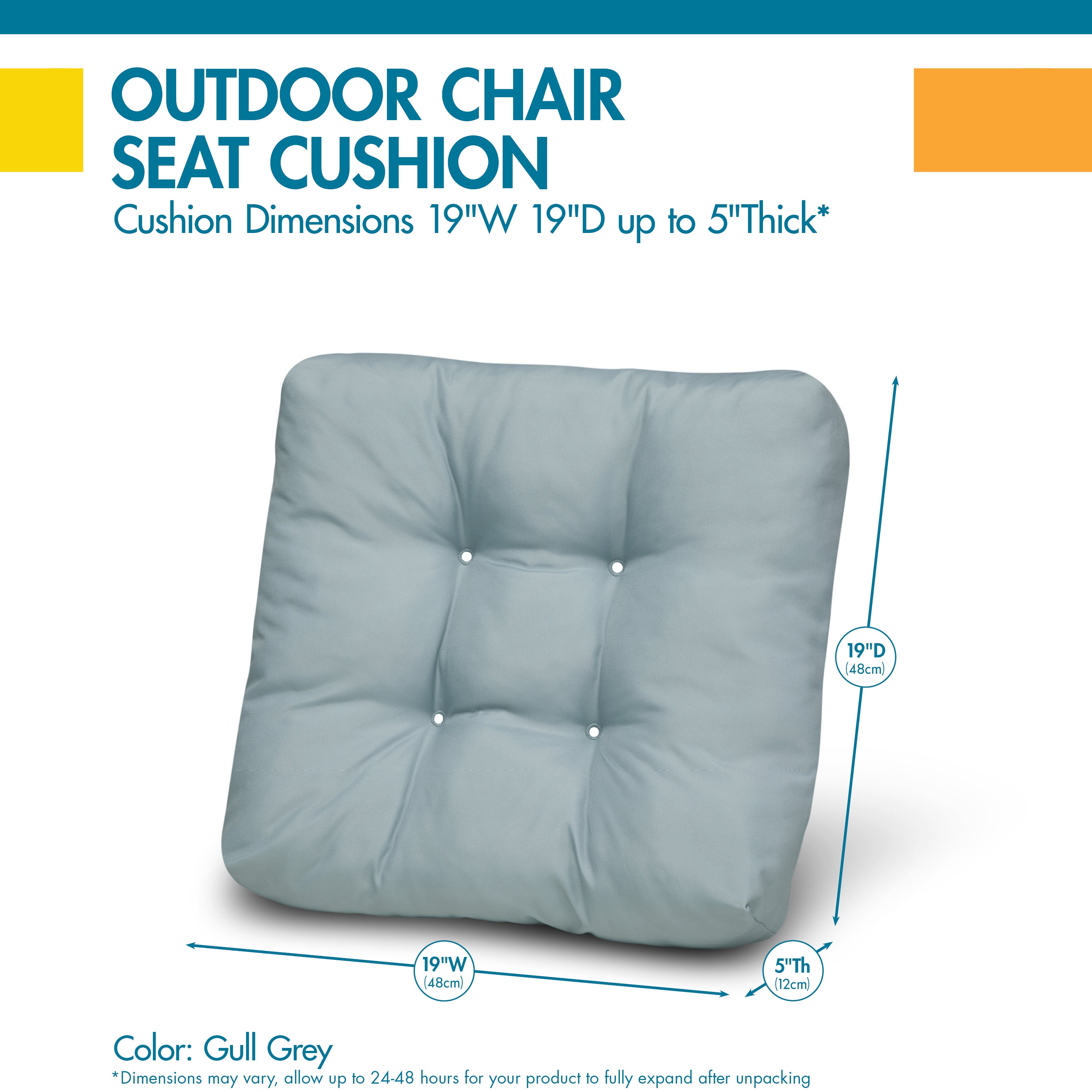 Duck_OPP_Cushion_GullGrey_19x19x5_SizingGraphic_DCGGCH19195-2PK.jpg