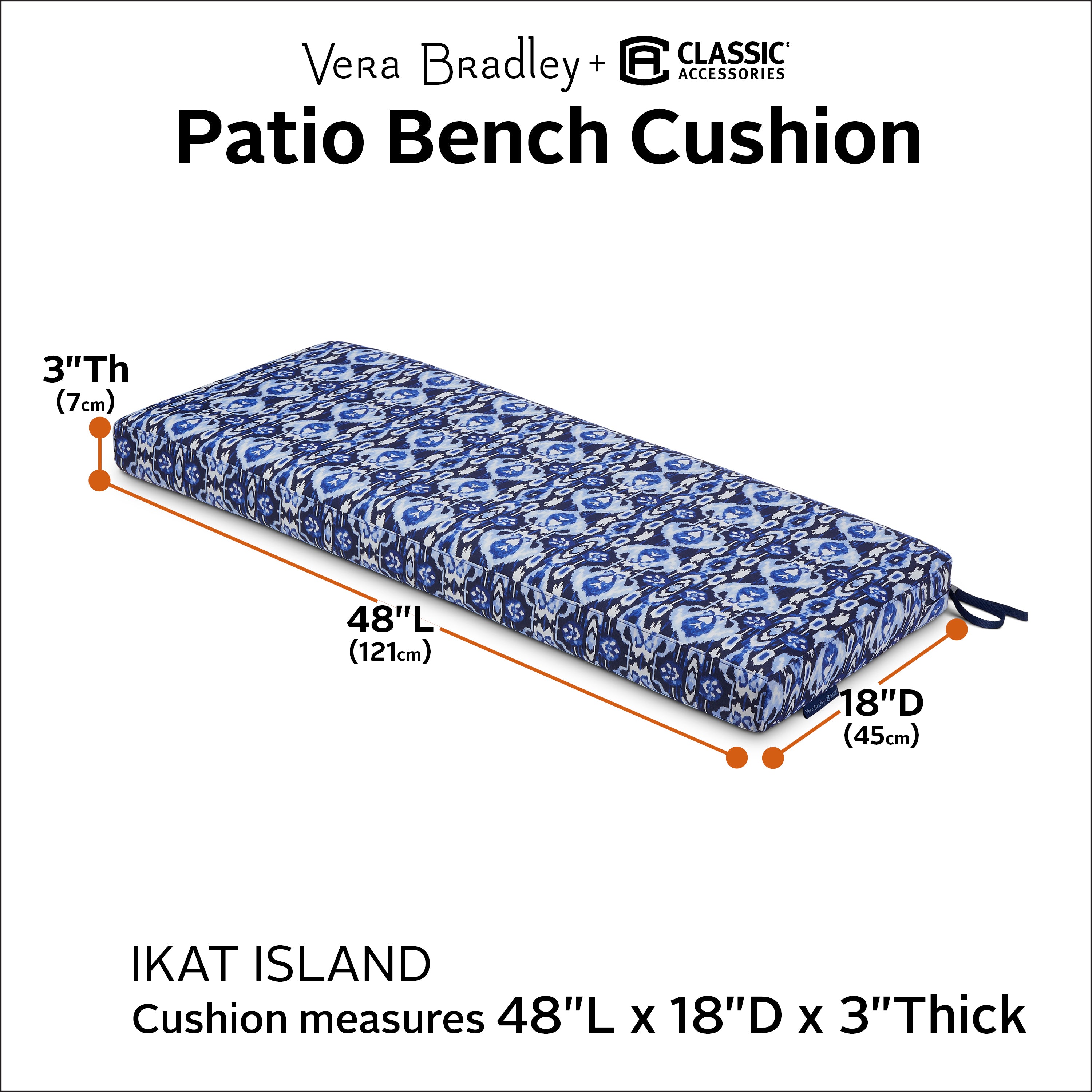 Patio_VeraBradley_SizingGraphic_BenchCushion_48x18x3_IkatIsland.jpg