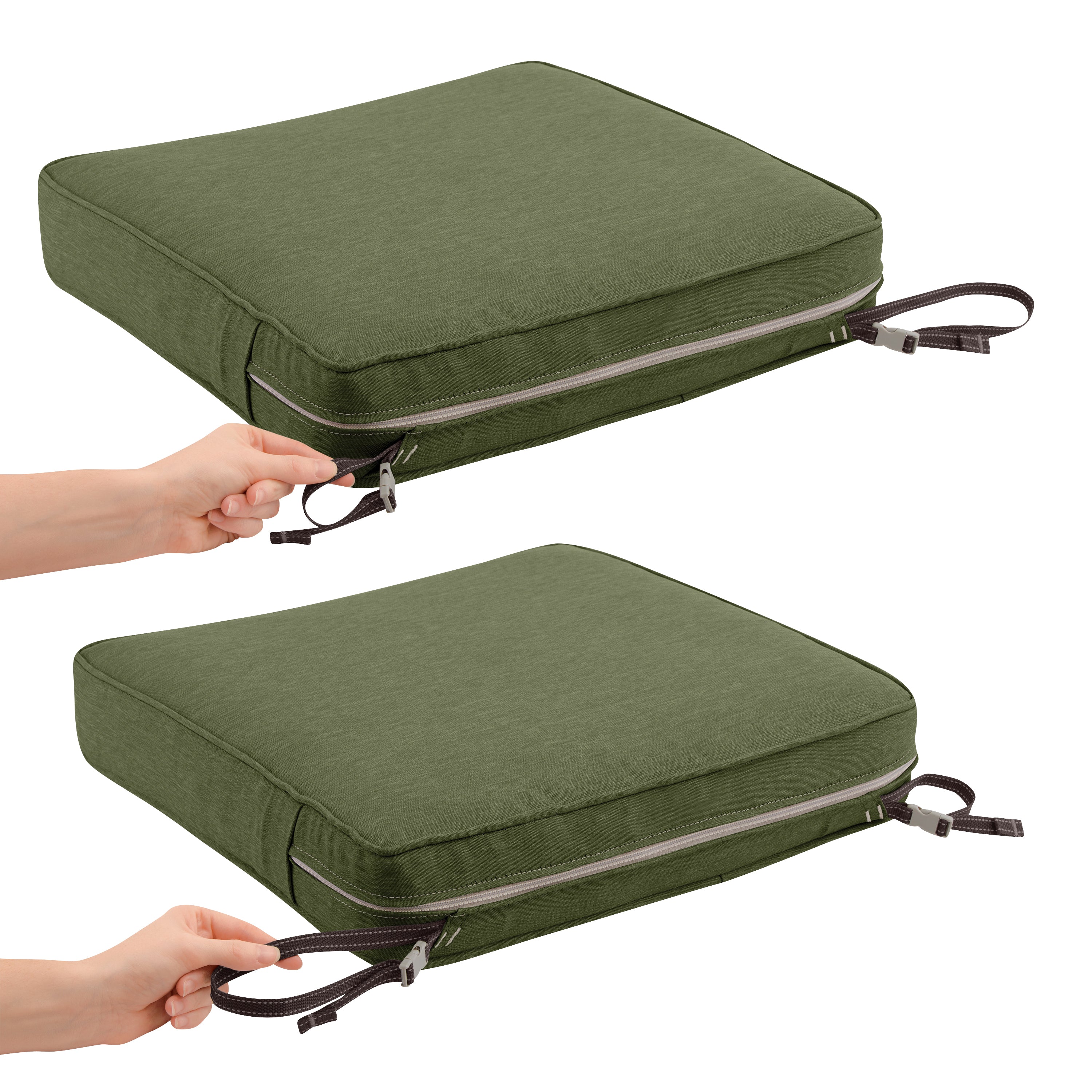Montlake FadeSafe Patio Lounge Chair Cushion Set