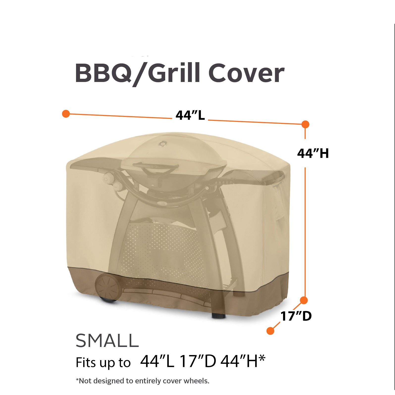 Classic Accessories Veranda Weatherproof BBQ Grill Cover