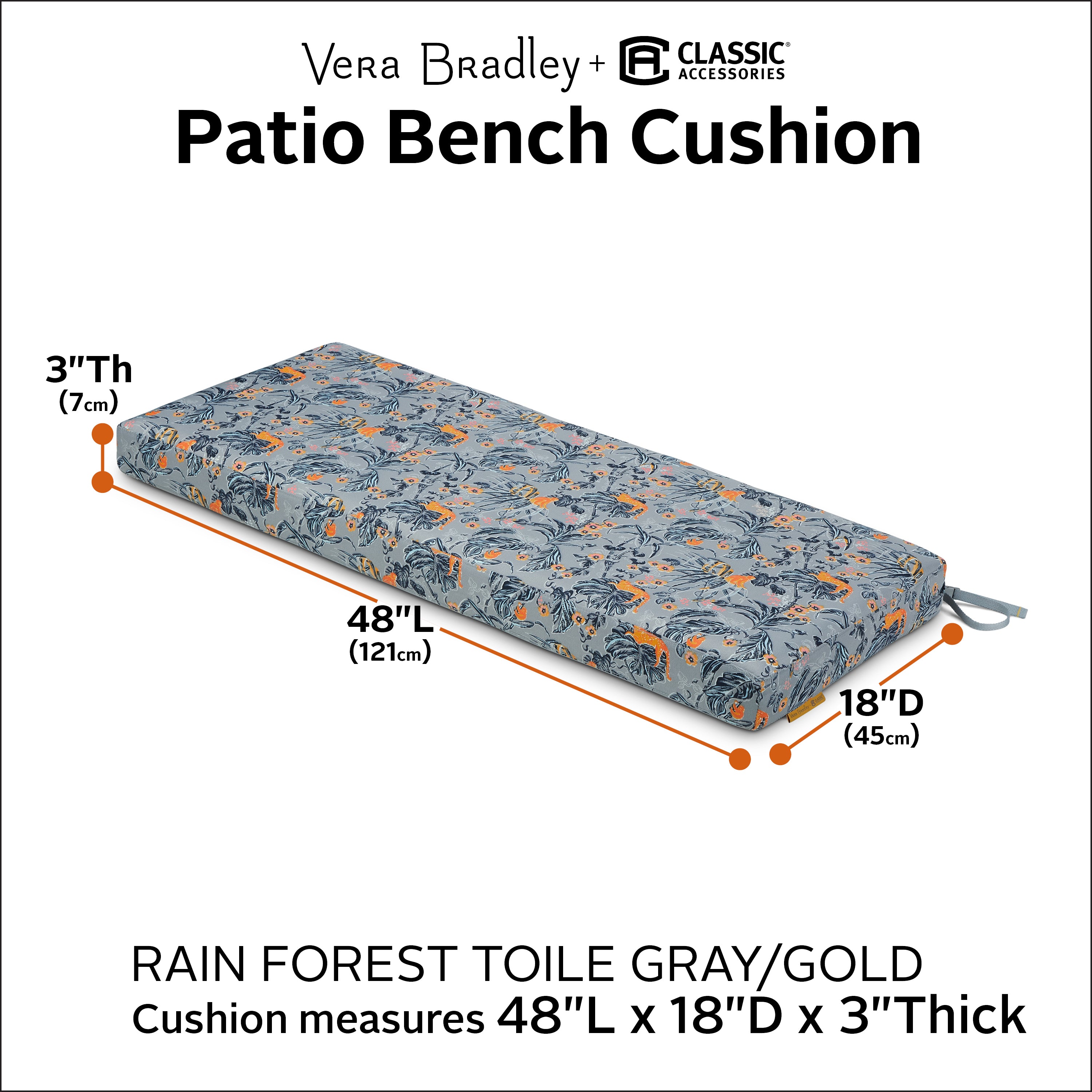 Patio_VeraBradley_SizingGraphic_BenchCushion_48x18x3_RainforestToileGrey.jpg