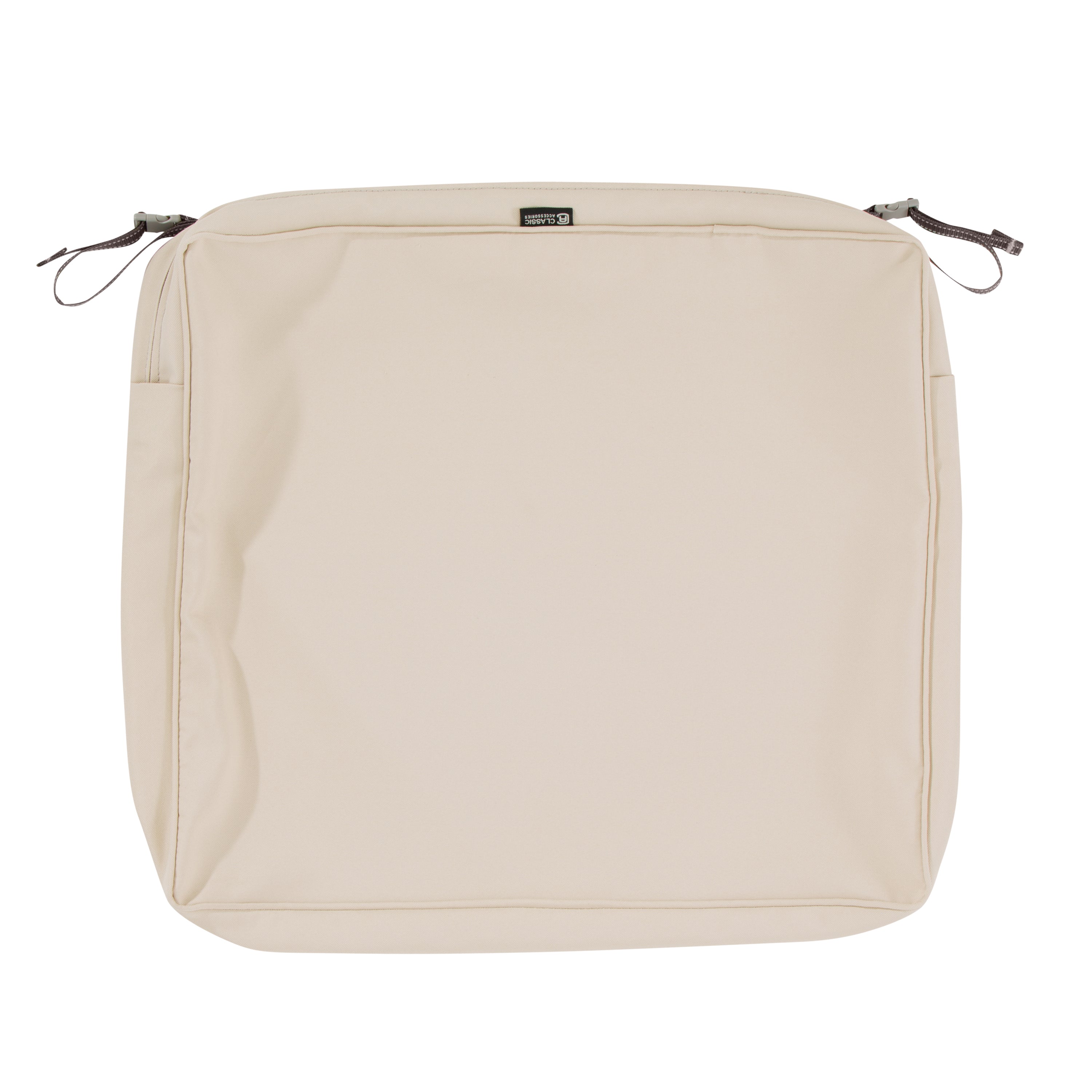 Classic Accessories Montlake FadeSafe Water-Resistant Rectangular Patio Lounge Seat Cushion Cover