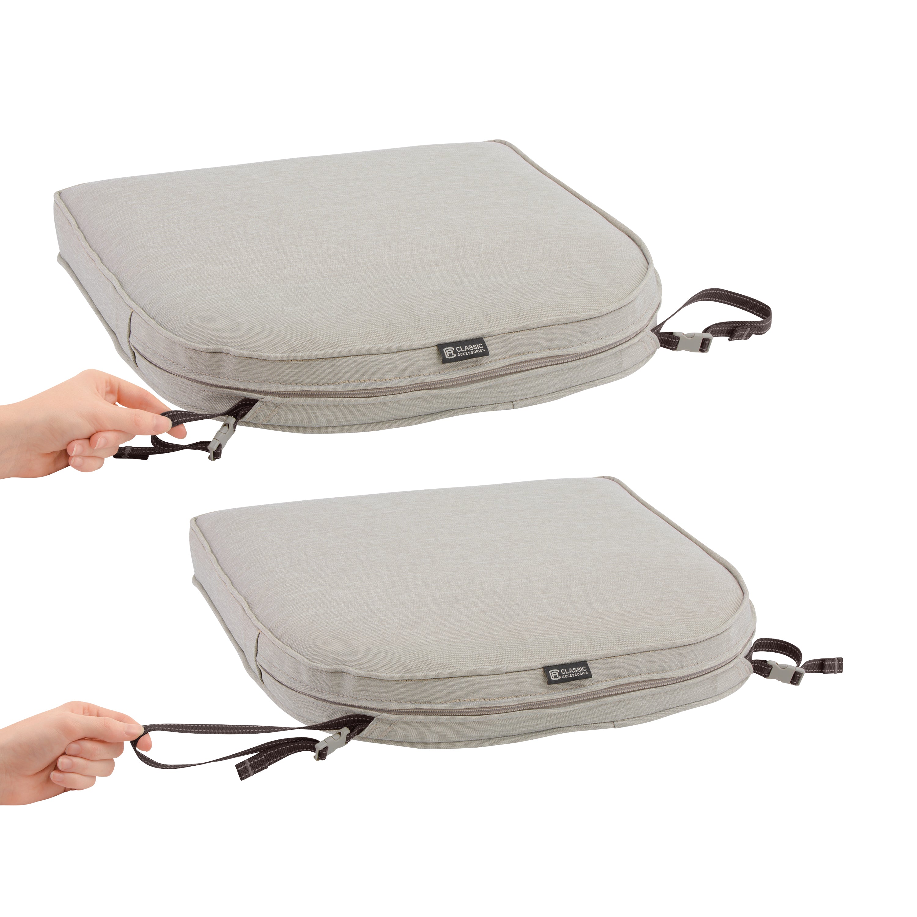 Classic Accessories Montlake Outdoor Weatherproof Dining Seat Cushion