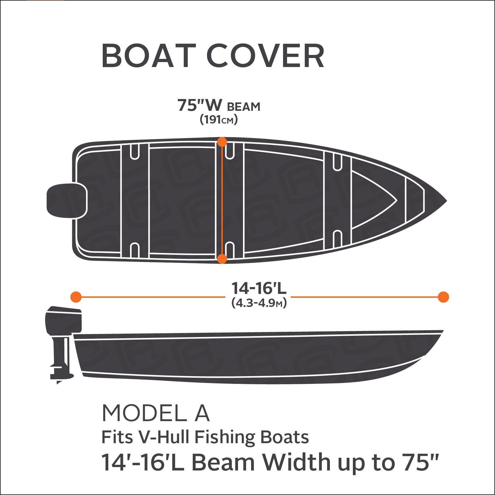accessories for bass fishing boat Classic Accessories 88948 StormPro Boat Cover