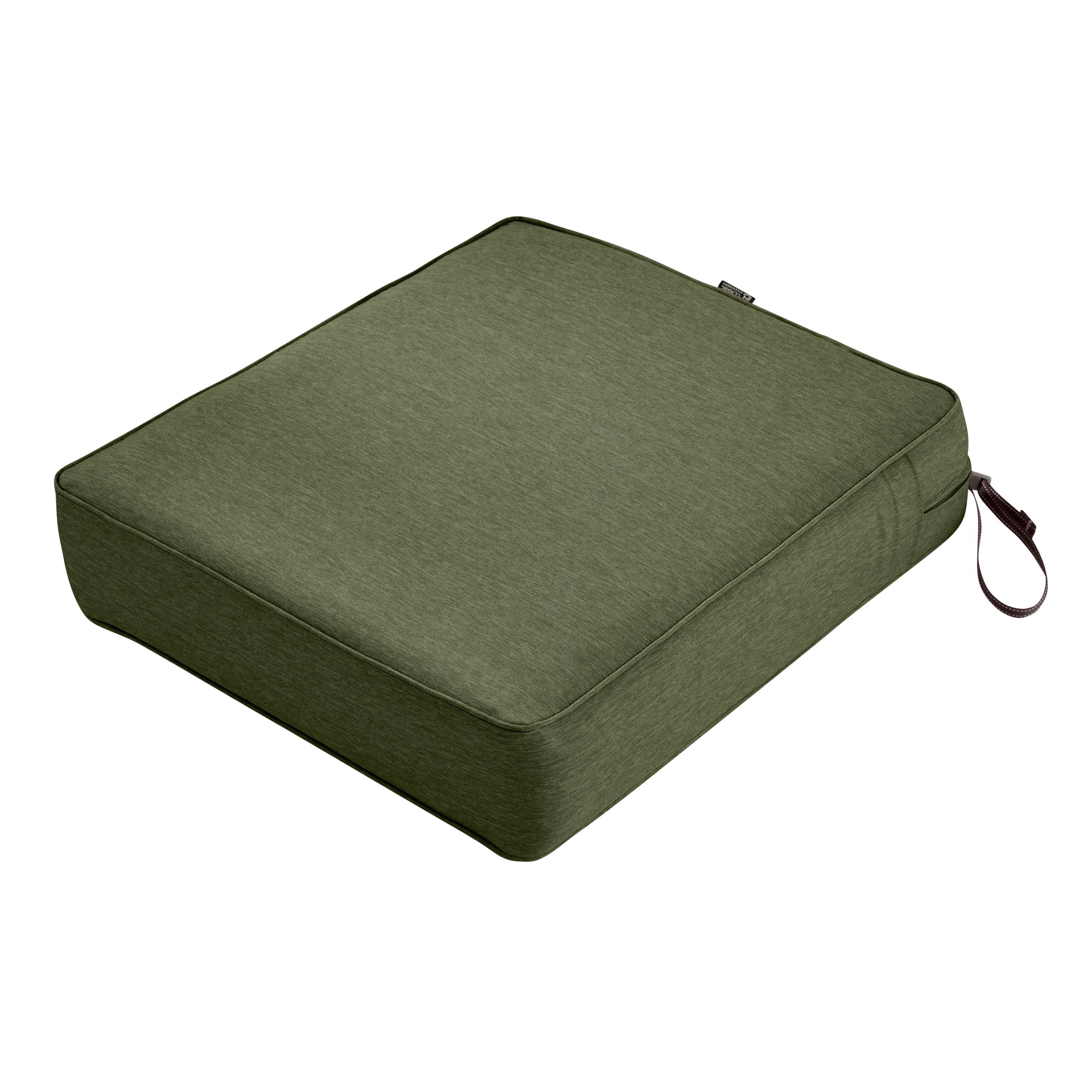 Classic Accessories Montlake FadeSafe Water-Resistant 5 Inch Thick Rectangle Patio Lounge Seat Cushion