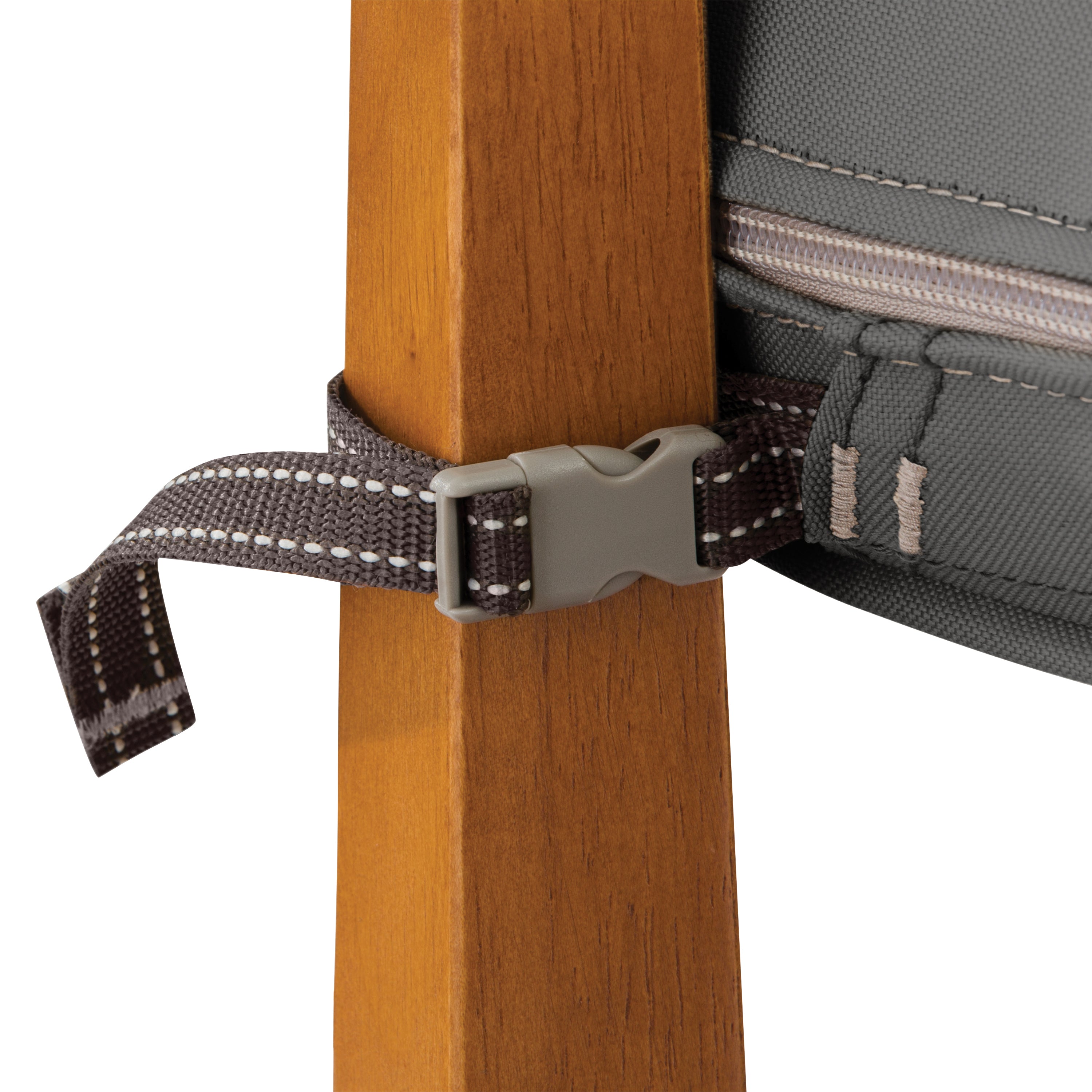 Classic Accessories Montlake FadeSafe Water-Resistant 3 Inch Thick Square Patio Dining Seat Cushion Cover