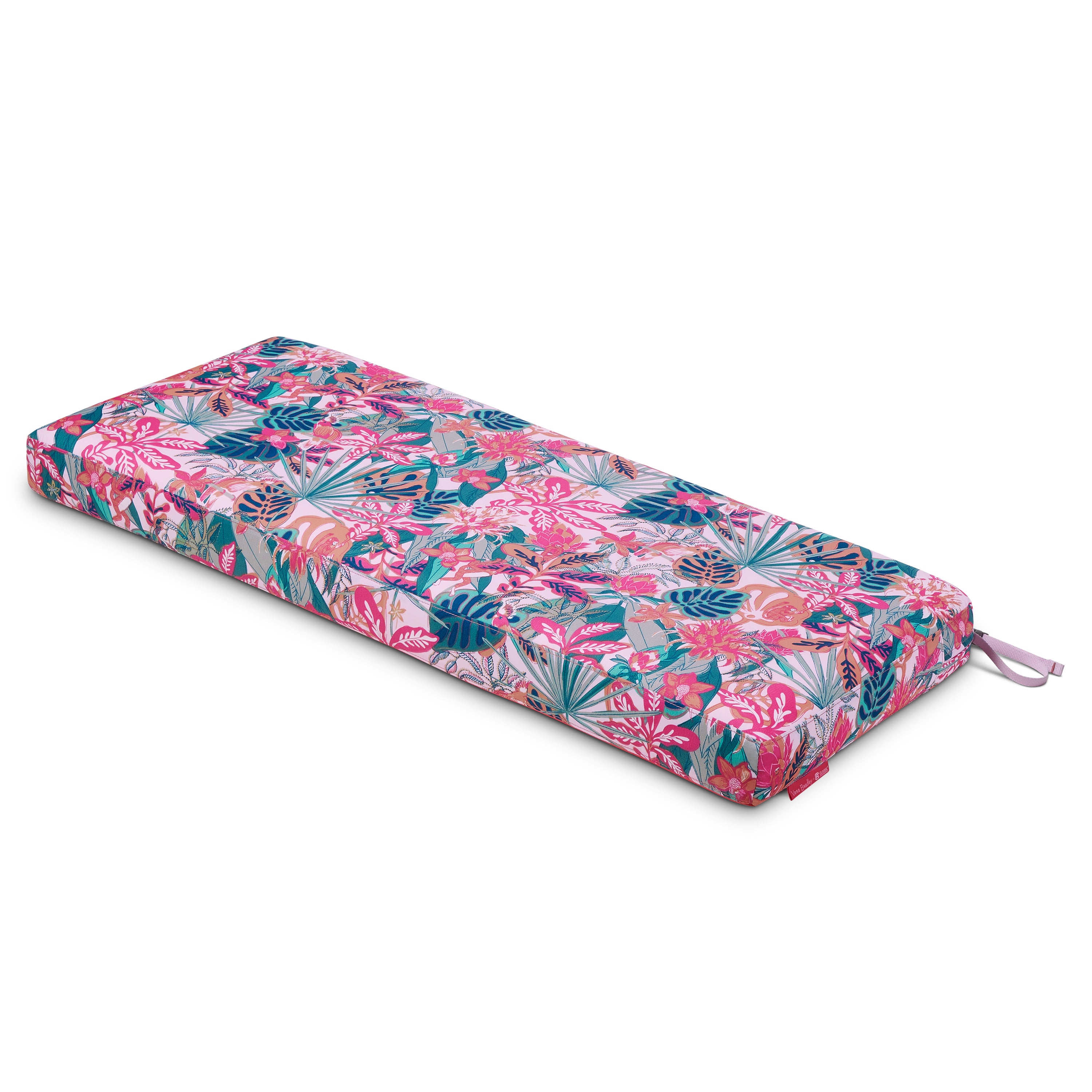 62-173_PATIO_VeraBradley_FoamCushions_Bench_RainforestCanopyCoral_Main_IMG.jpg