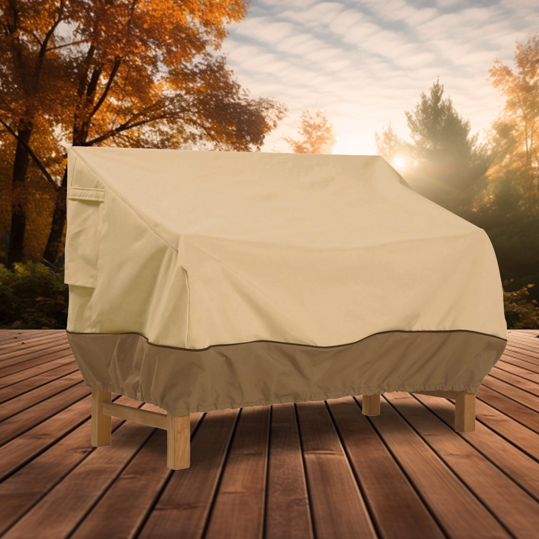 Veranda Water-Resistant Deep Seated Patio Sofa/Loveseat Cover
