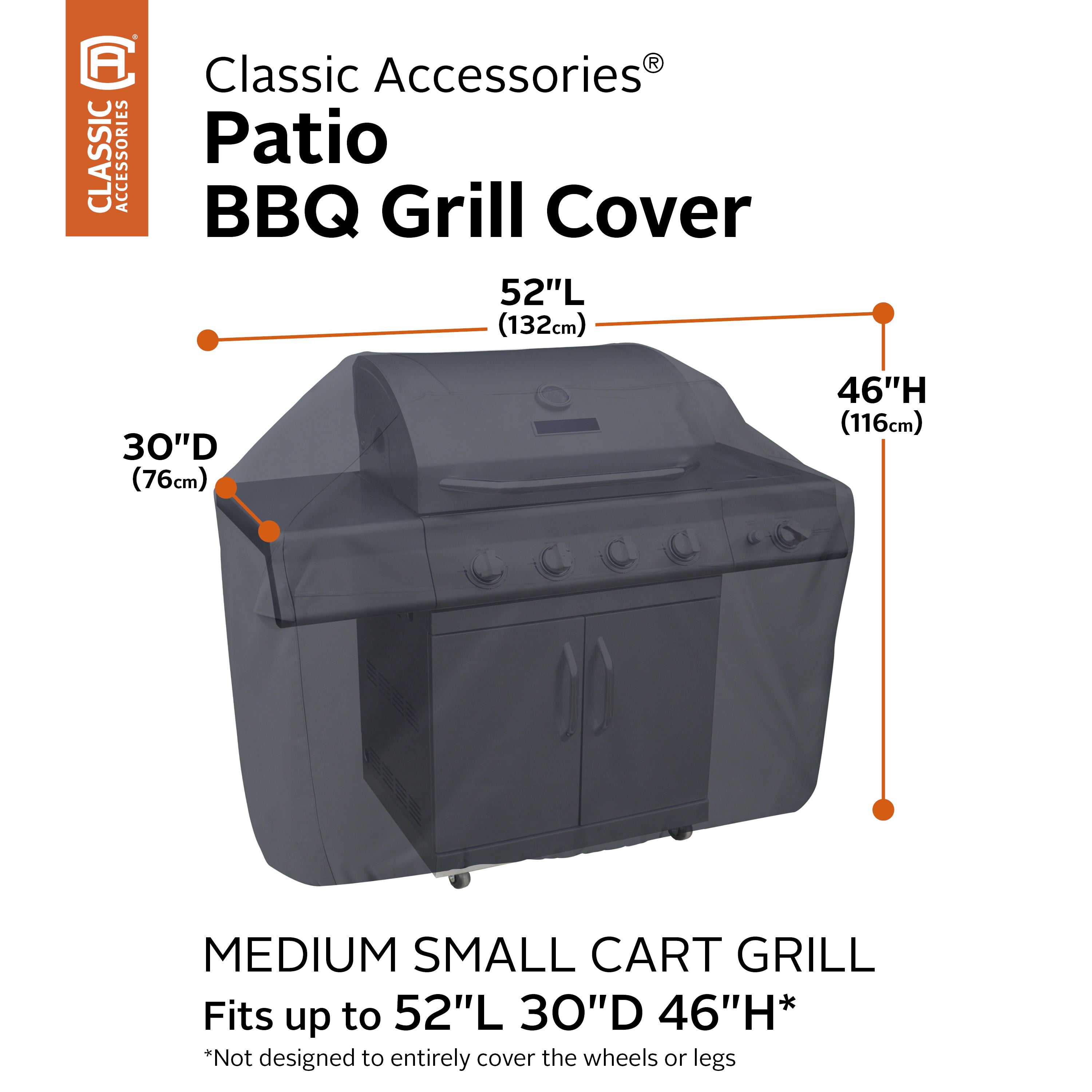 Water-Resistant BBQ Grill Cover