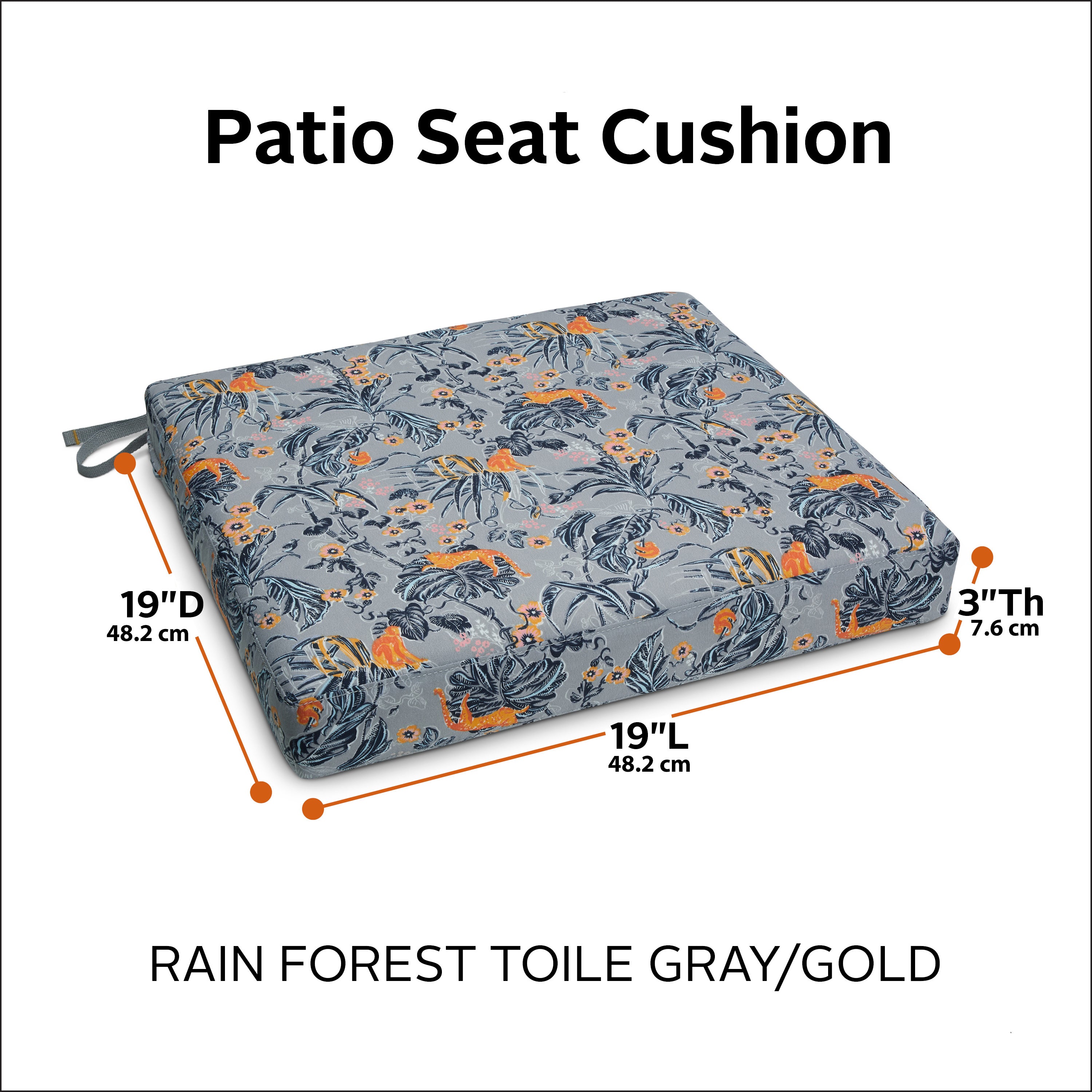 Vera Bradley Outdoor Seat Cushion | Classic Accessories
