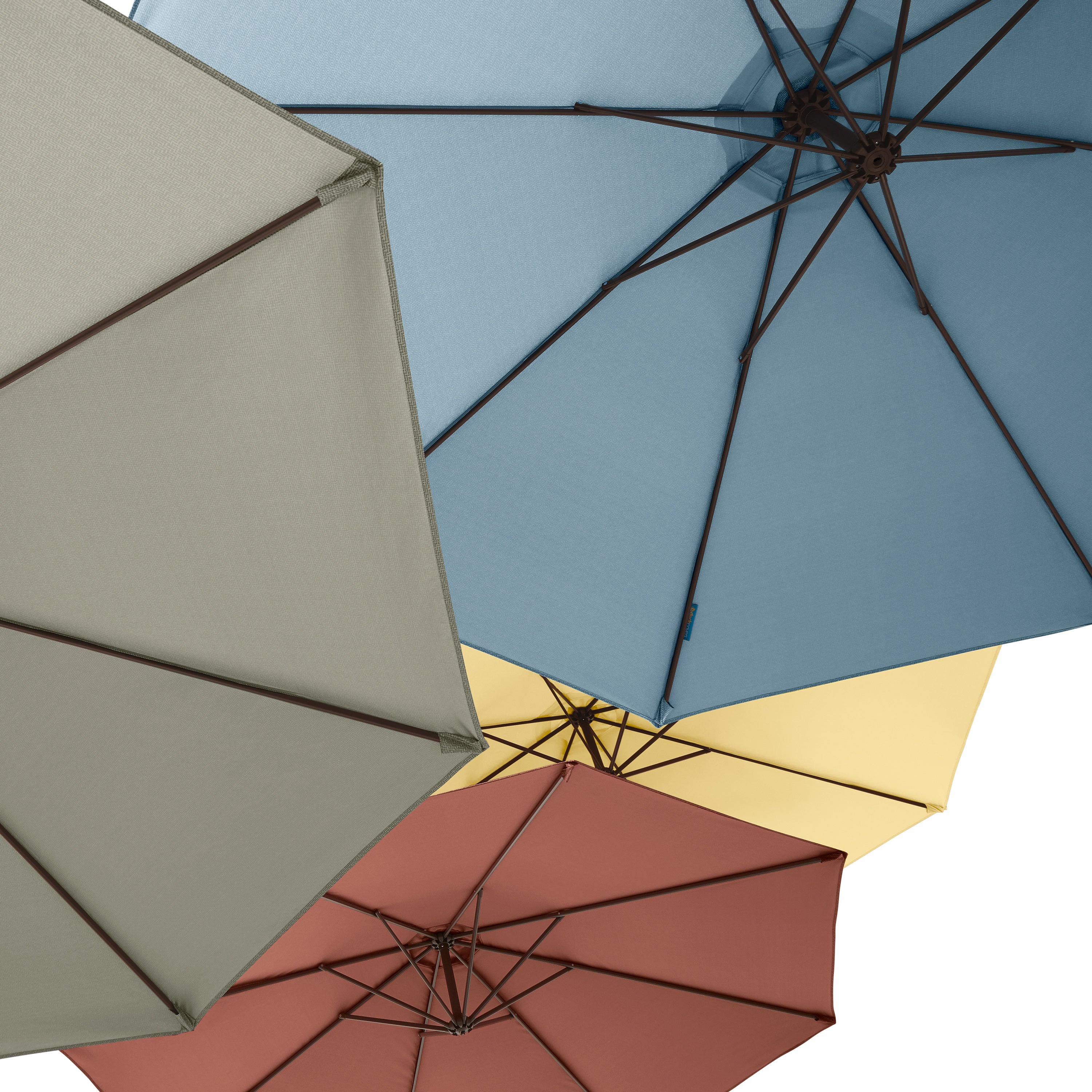 Duck Covers Weekend Patio Cantilever Umbrella, 10 Foot