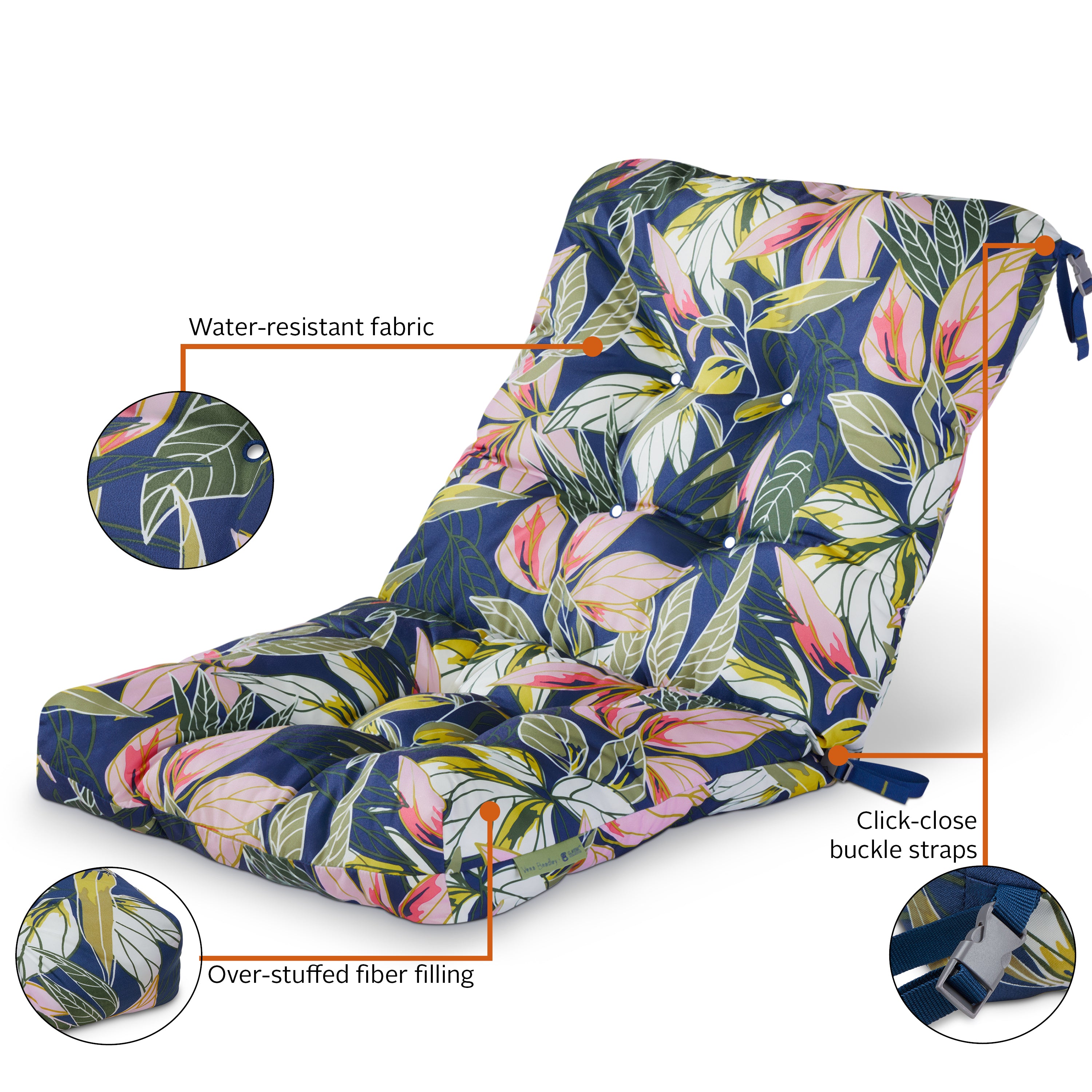 Vera Bradley by Classic Accessories Outdoor Cushion Set