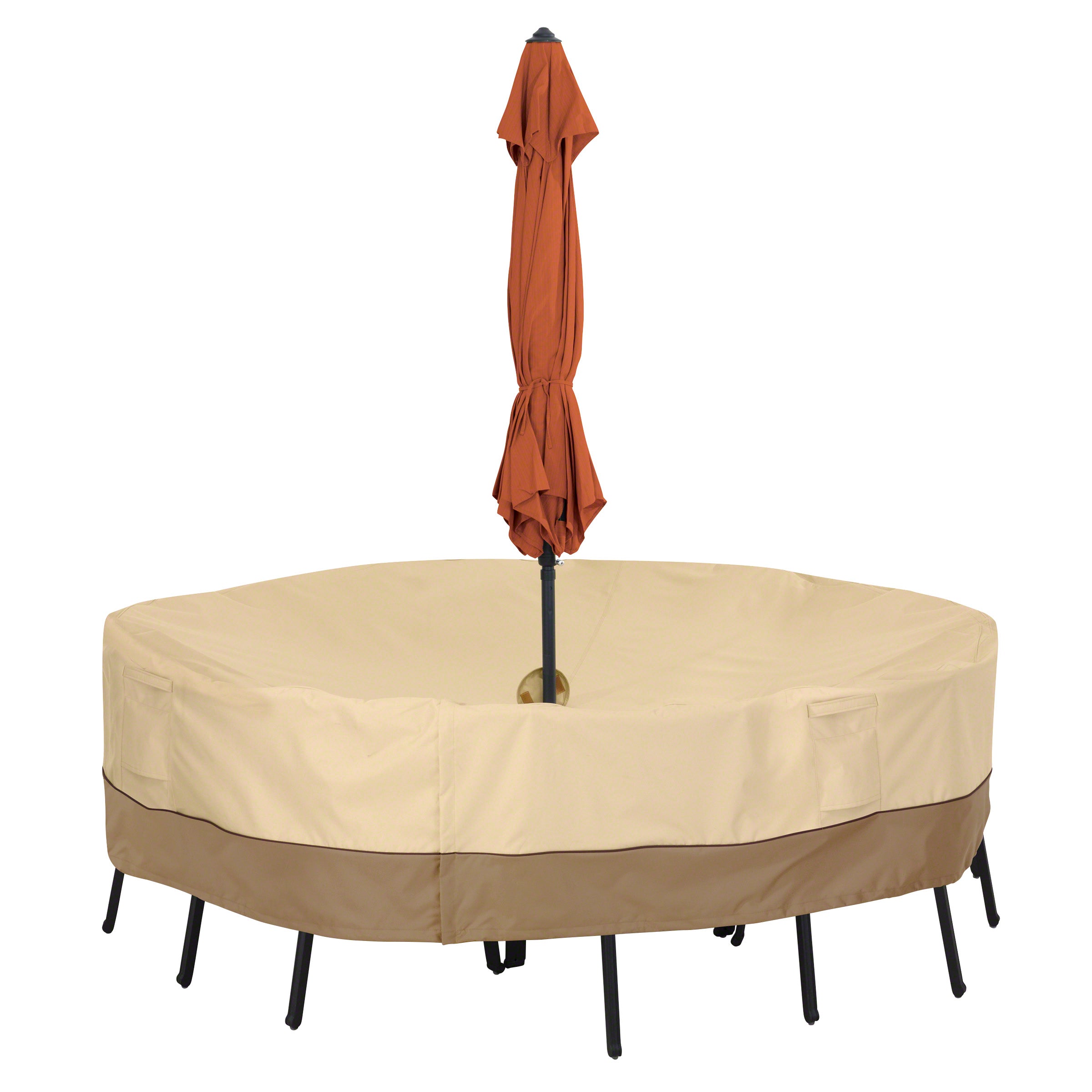 46 inch round patio table cover with umbrella opening Classic Accessories 55-462-041501-00 Veranda & Chair Set Hole, Large PENN SENATOR 114 6/0 MT1 Ideal for use in Color:Blue Laser + Red Laser + Pink2