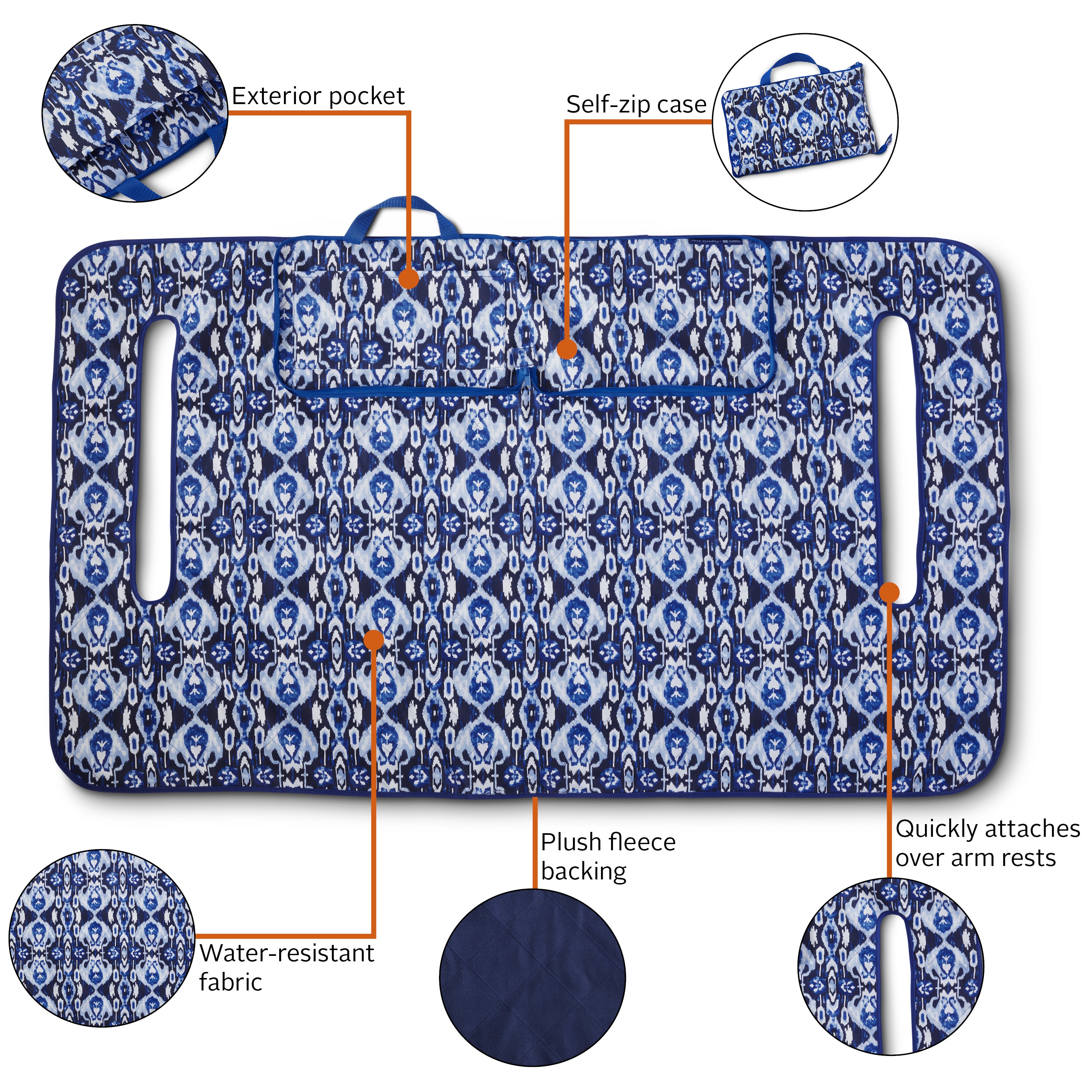 Patio_VeraBradley_FeatureGraphic_GolfSeatBlanket_IkatIsland.jpg