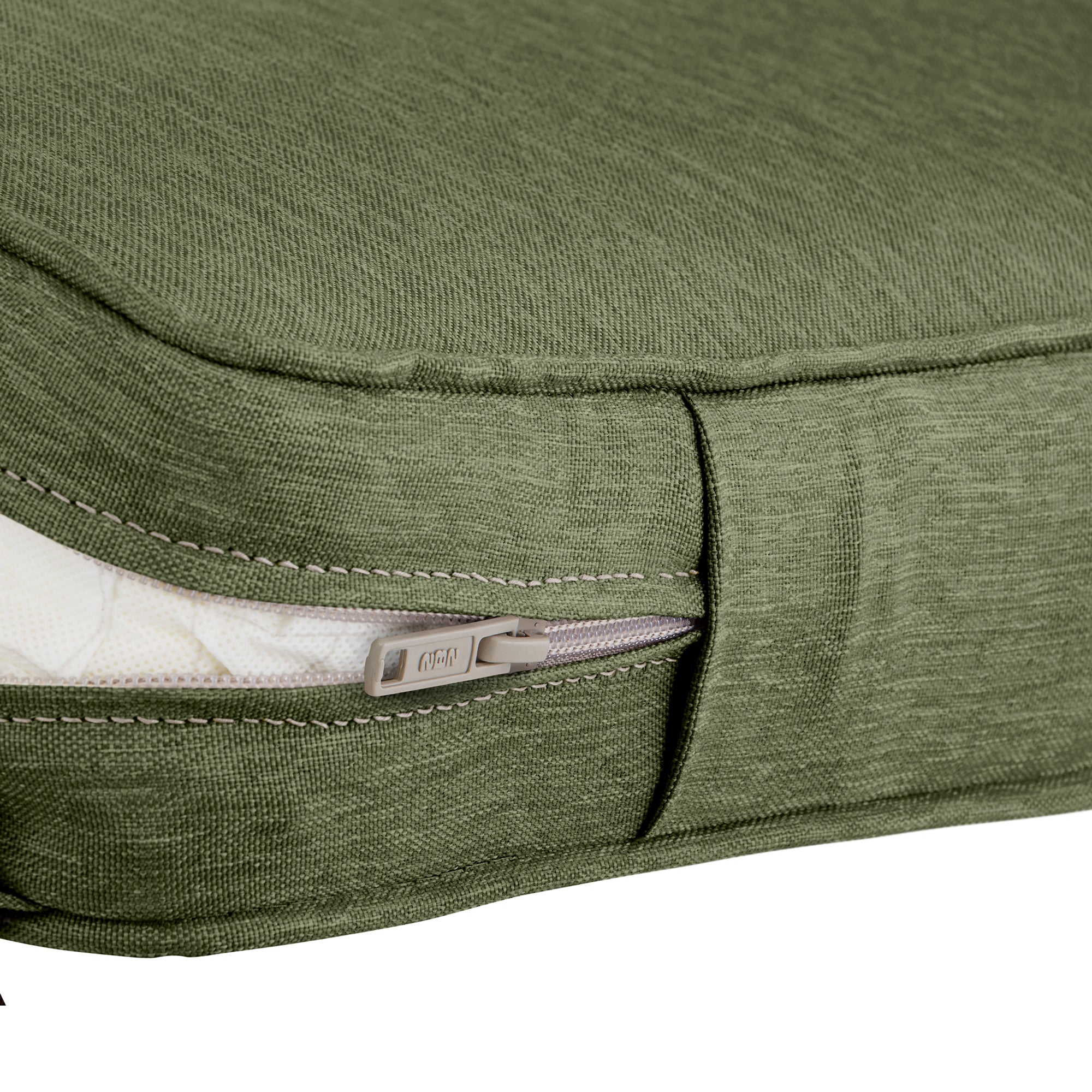 Montlake FadeSafe Water-Resistant Patio Chaise Lounge Cushion Cover