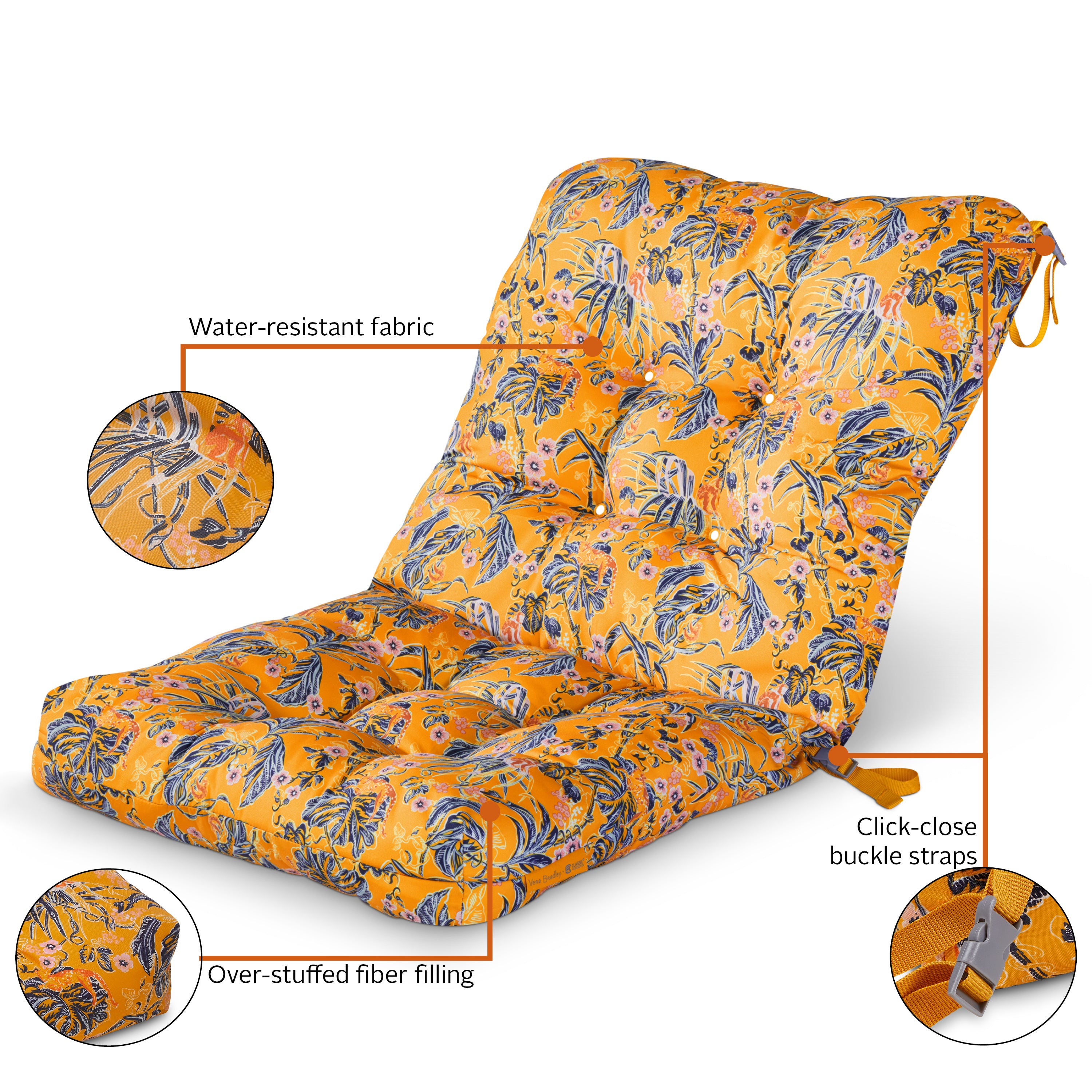 Vera Bradley by Classic Accessories Outdoor Cushion Set