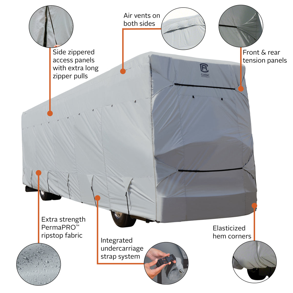 Over Drive PermaPRO Class A RV Cover