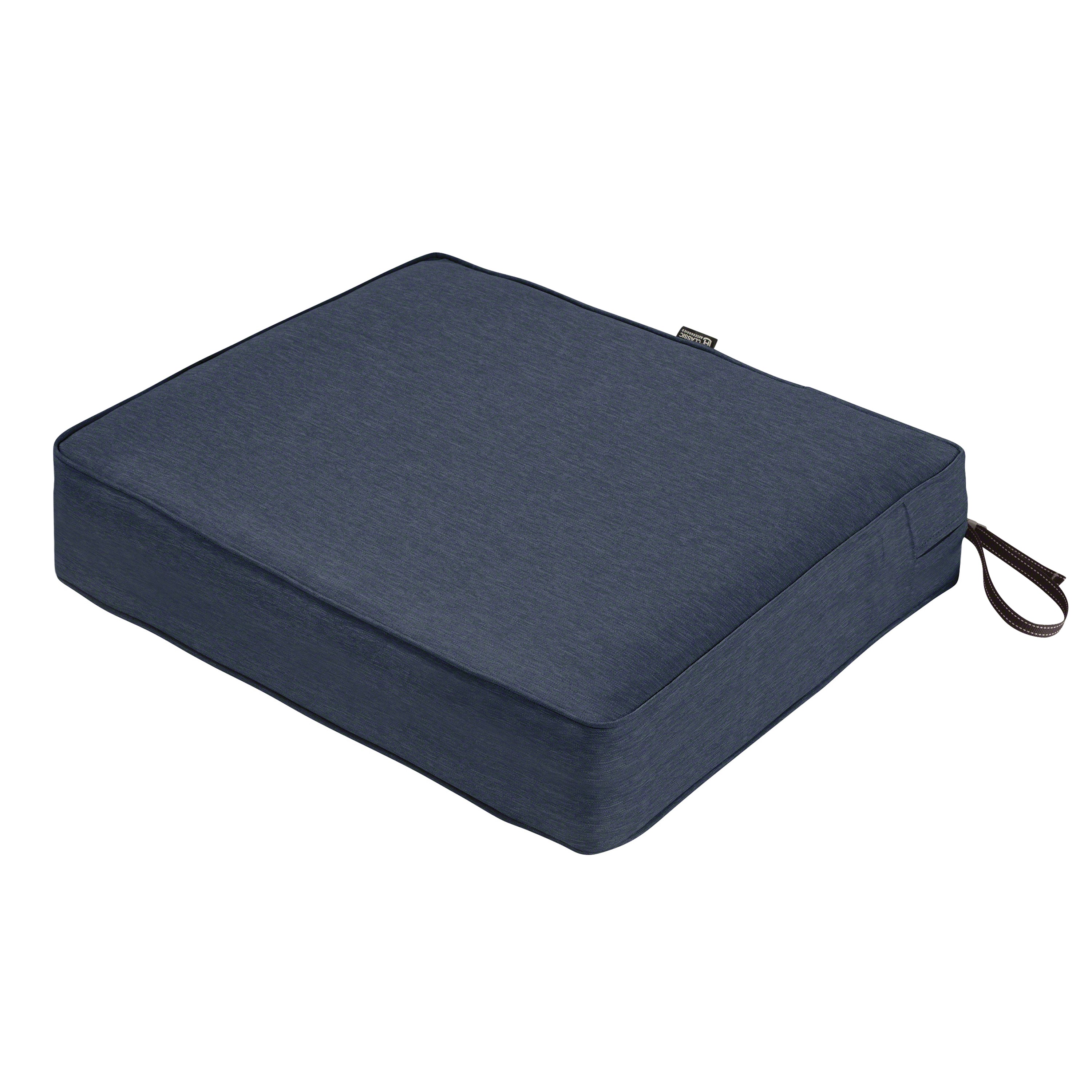 Classic Accessories Montlake FadeSafe Water-Resistant 5 Inch Thick Rectangle Patio Lounge Seat Cushion