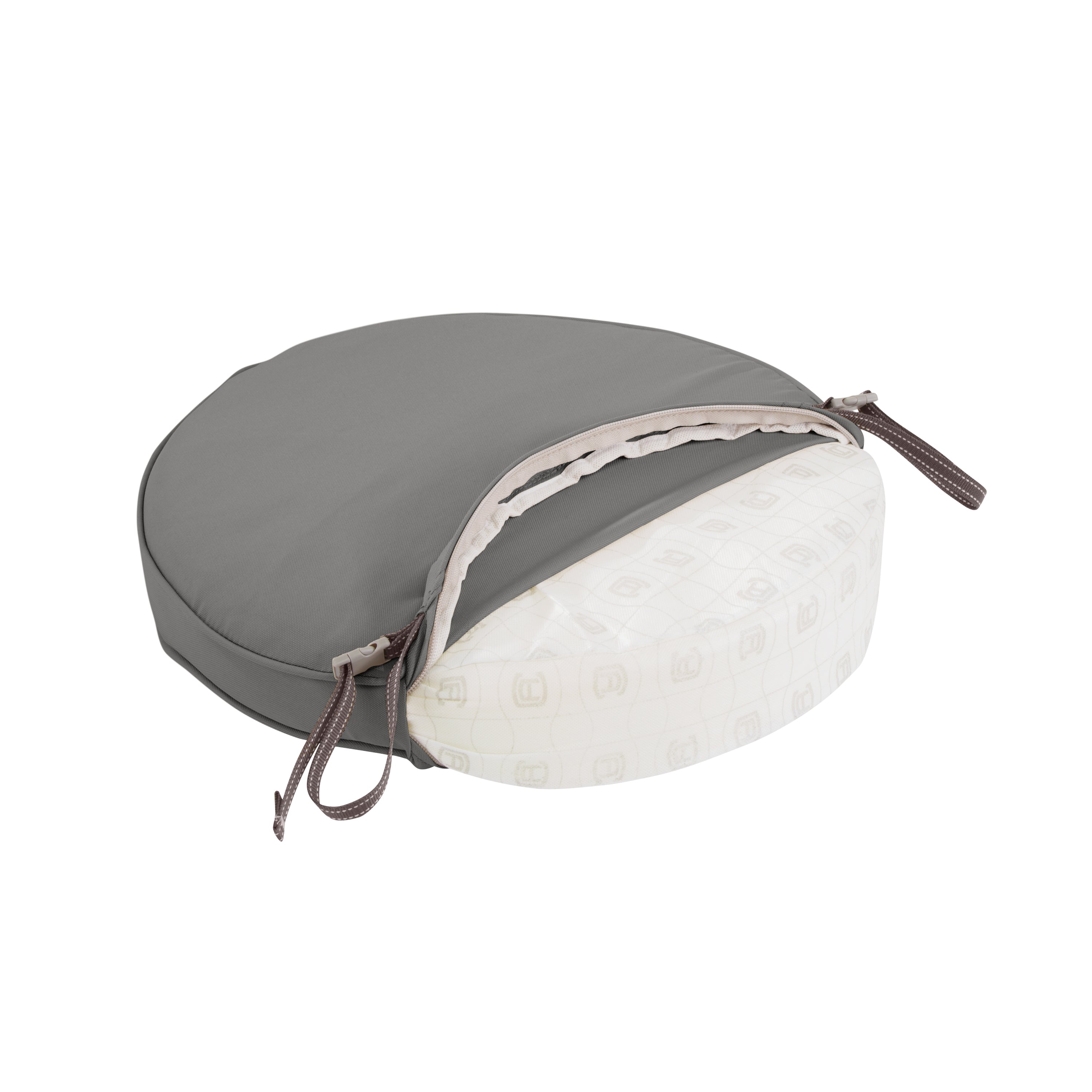 MontlakeCushion_CushionInsertDetail_2in_Round_LightCharcoal.jpg
