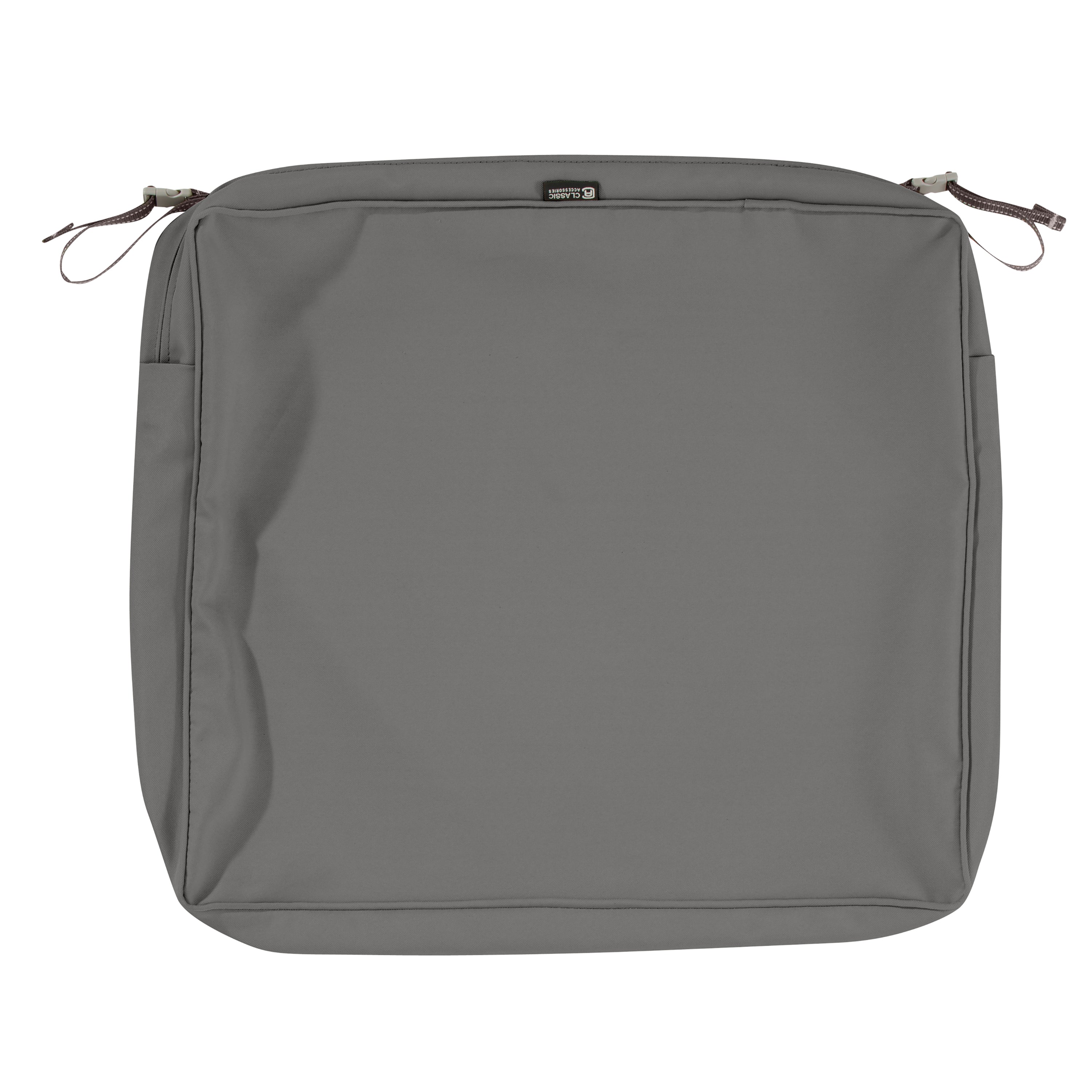 Classic Accessories Montlake FadeSafe Water-Resistant Rectangular Patio Lounge Seat Cushion Cover