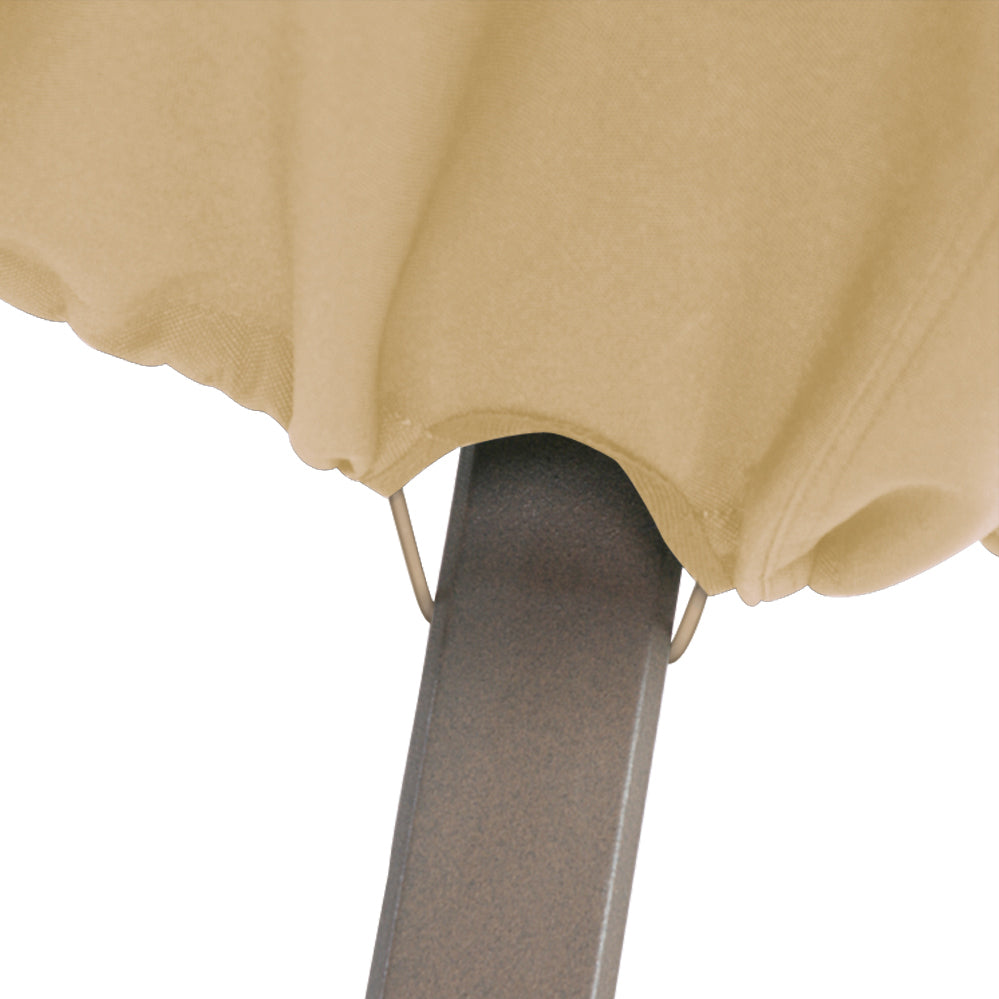 classic accessories terrazzo outdoor patio umbrella cover Terrazzo Water-Resistant Round Patio Table Cover