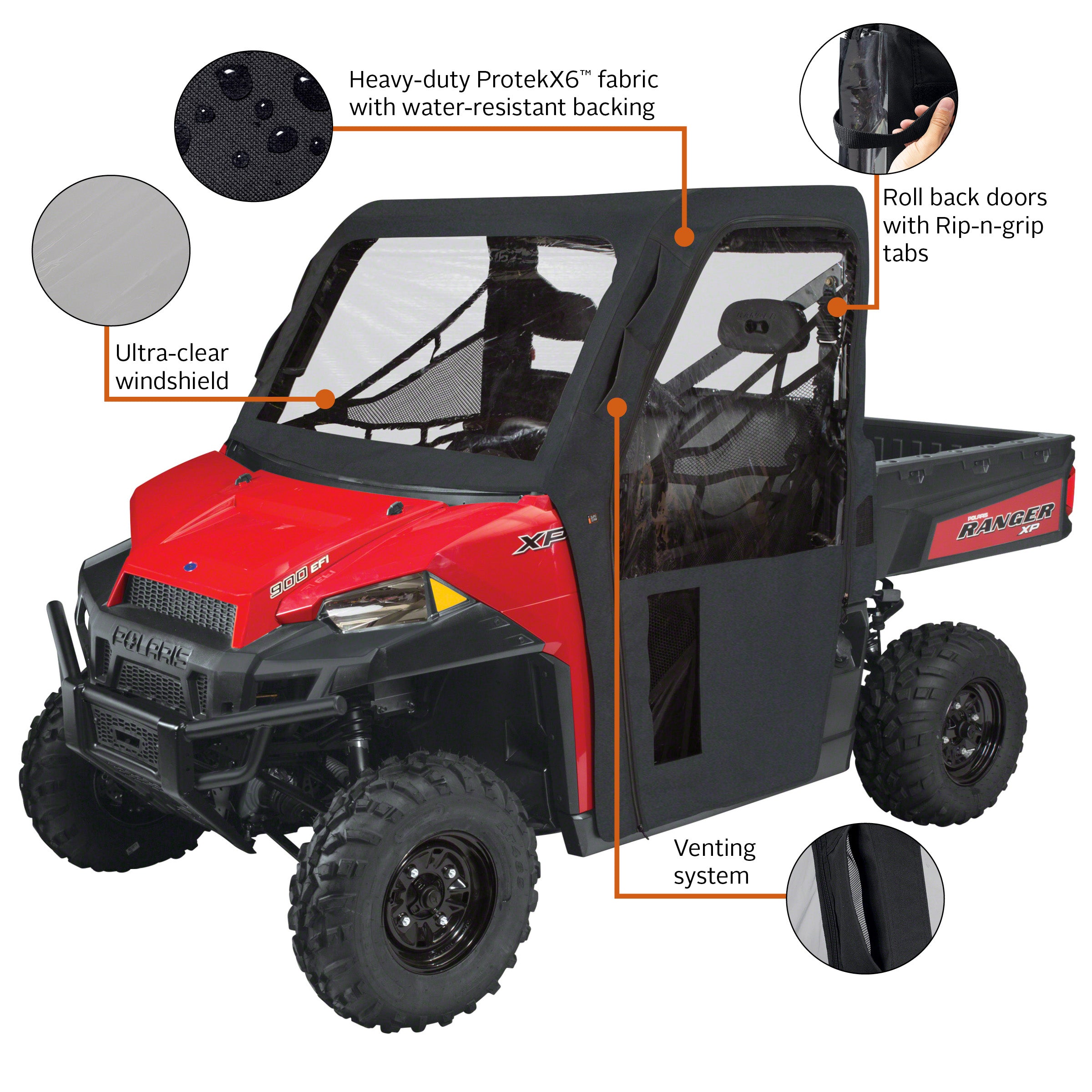QuadGear UTV Cab Enclosure