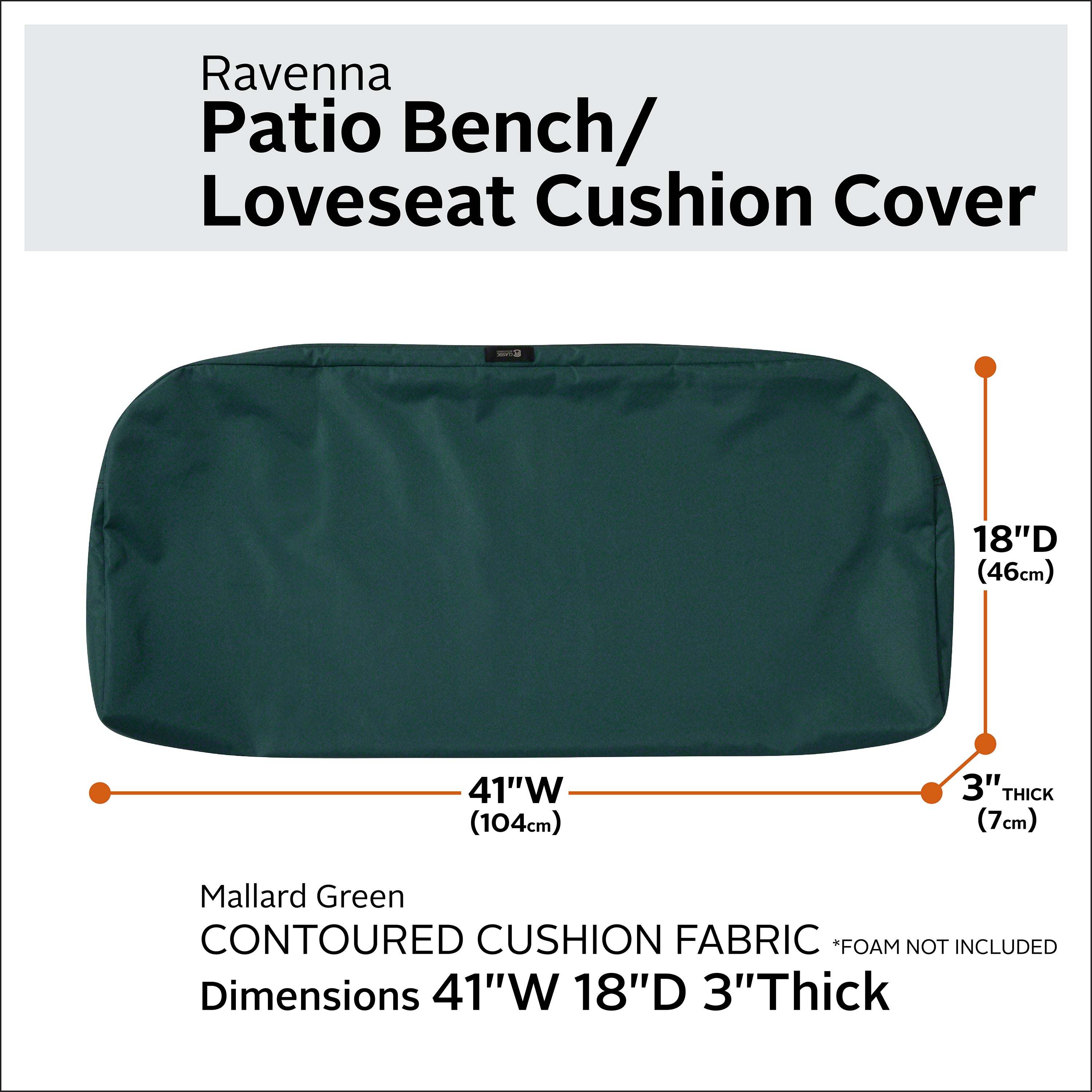 Ravenna_NL_Cushion_Cover_Bench_Contoured_MallardGreen_41x18x3_SizingGraphic_60-381.jpg