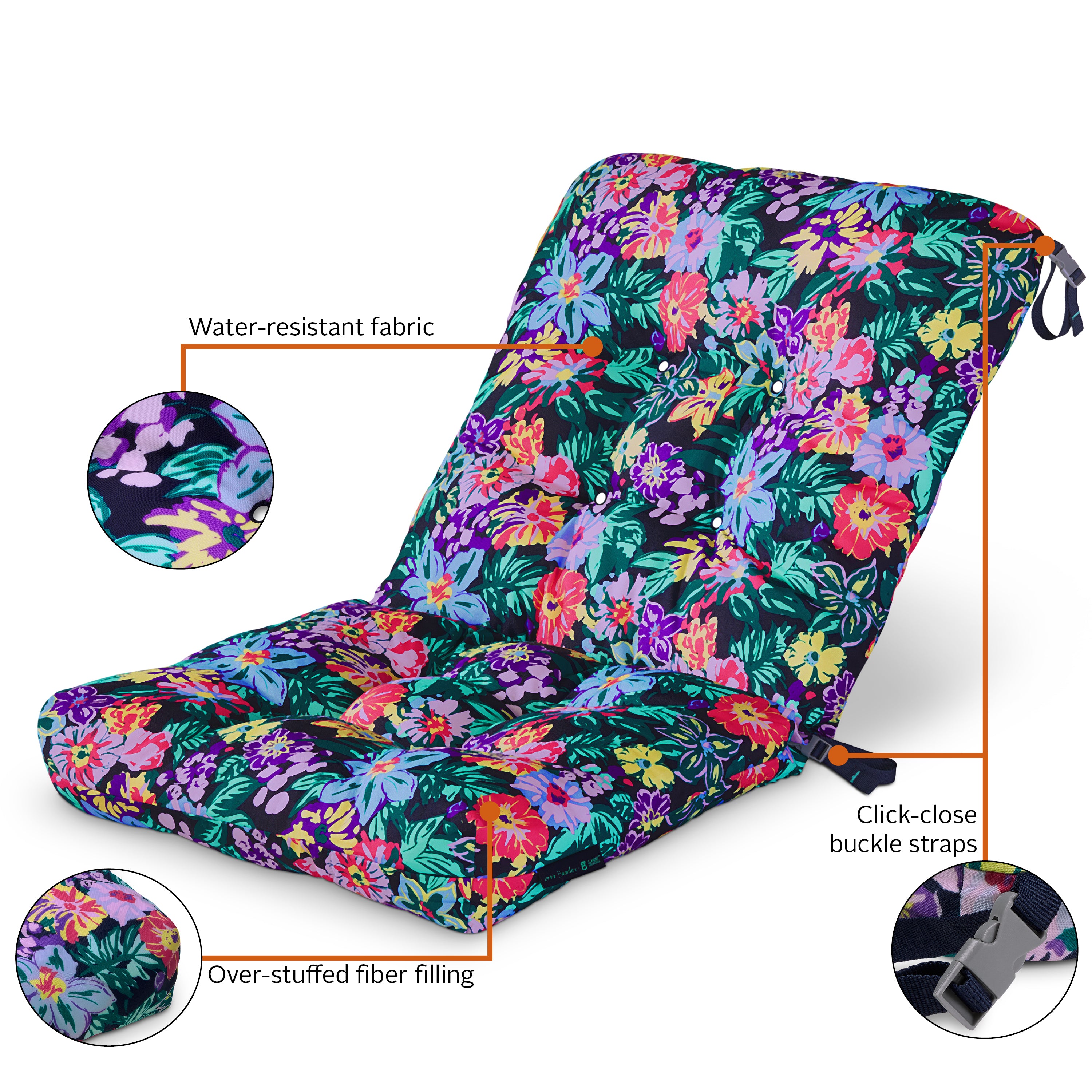 Vera Bradley by Classic Accessories Outdoor Cushion Set