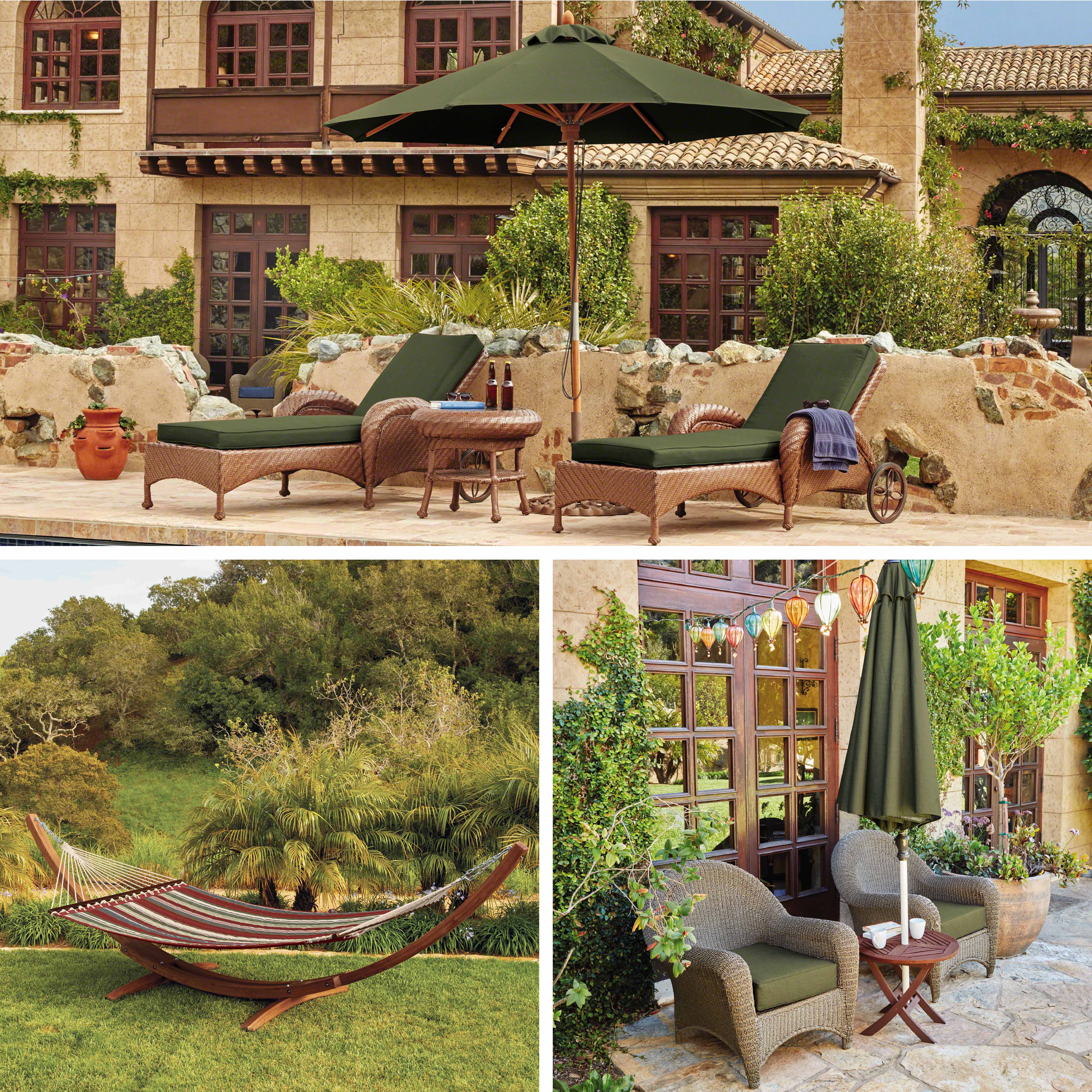 Montlake FadeSafe Patio Chair Cushion Cover | Classic