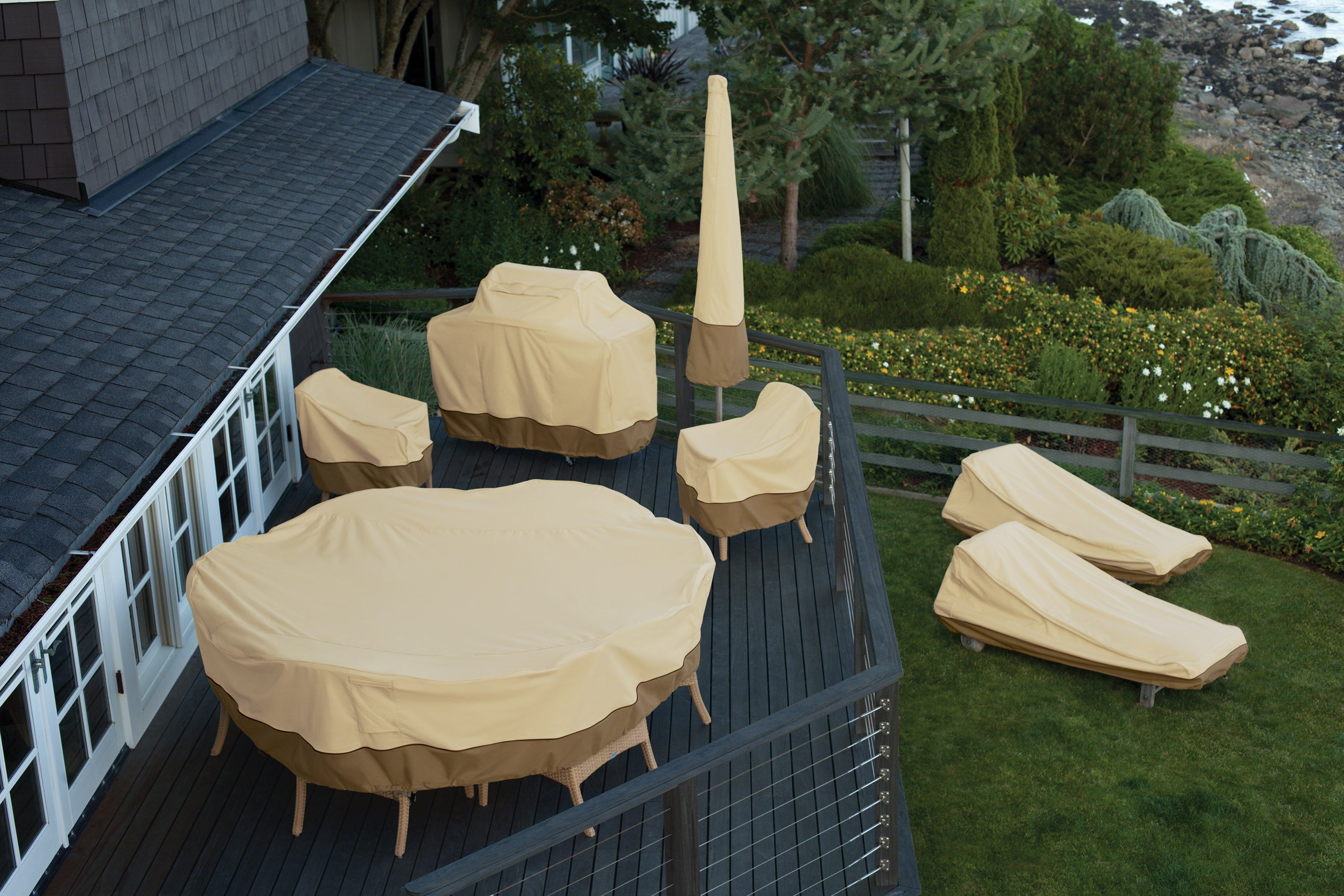 Classic Accessories Veranda Patio Table & Chair Set Cover - Thumbnail 4