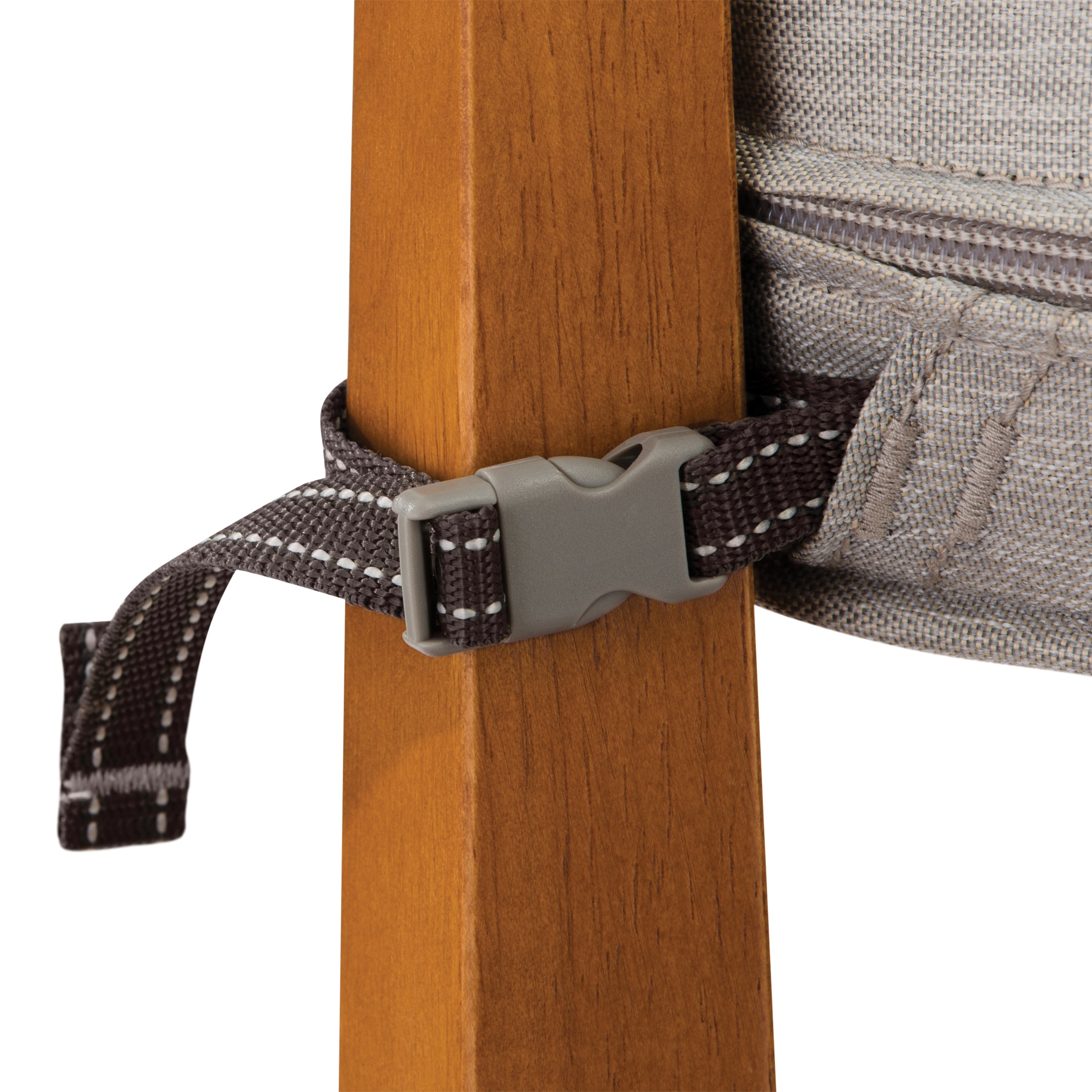 Classic Accessories Montlake FadeSafe Water-Resistant 3 Inch Thick Square Patio Dining Seat Cushion Cover